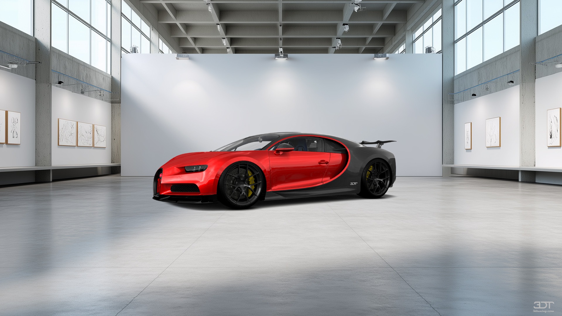 Bugatti Chiron 2 Door Coupe 2016 tuning