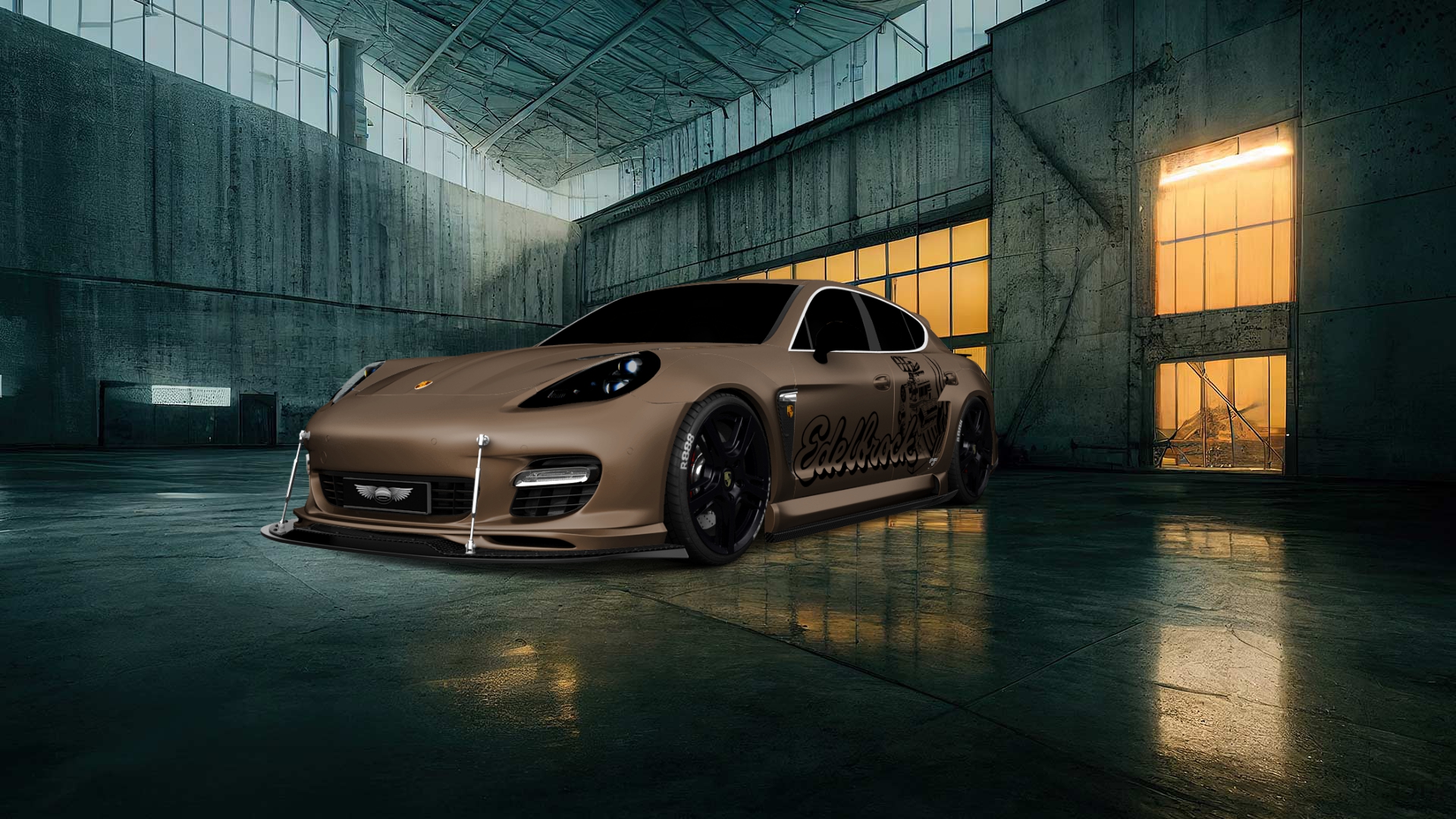 Porsche Panamera 4 door fastback saloon 2011