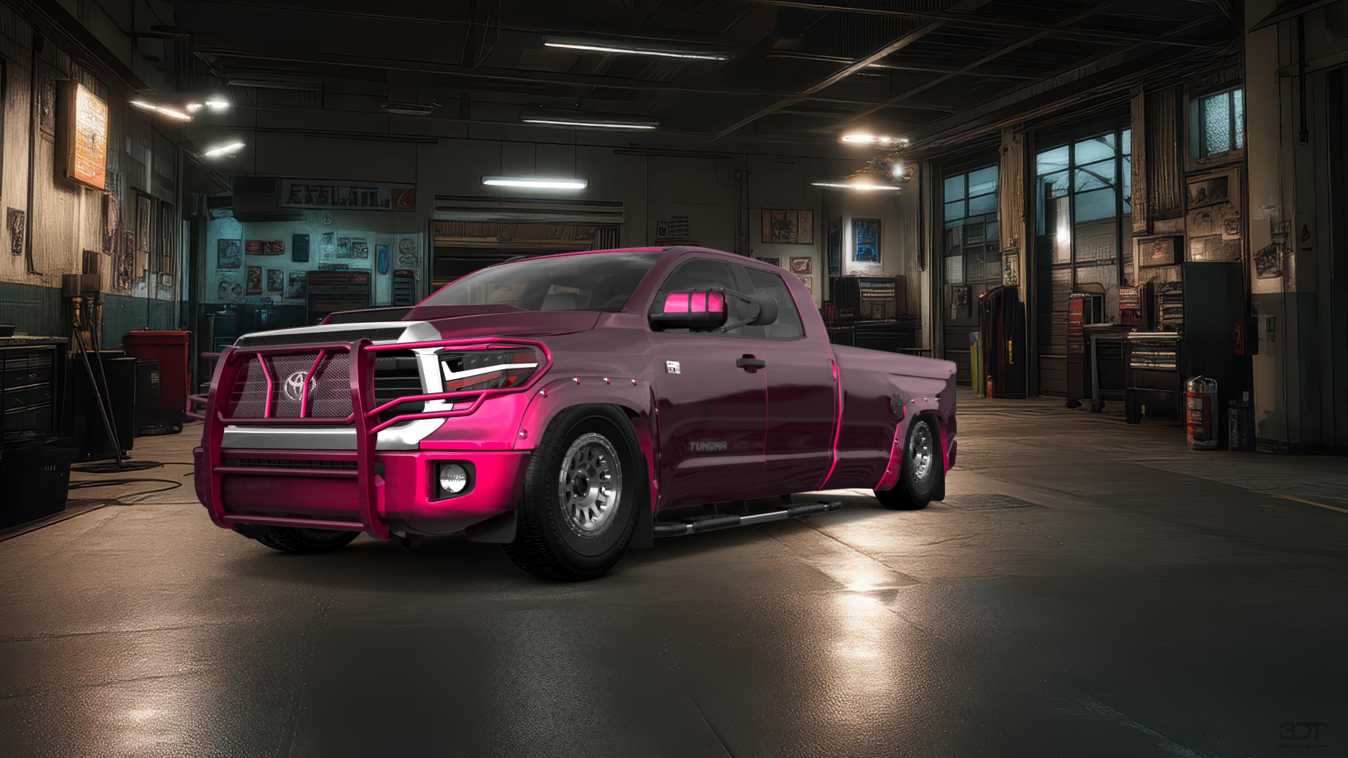 Toyota Tundra Double Cab 8ft box 4 Door Truck 2014 tuning