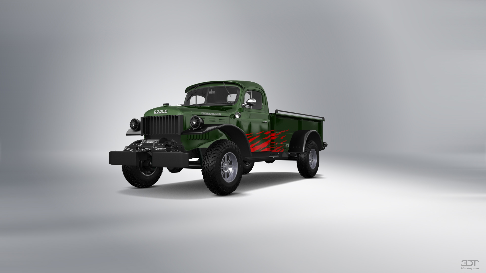 Dodge Power Wagon 2 Door pickup truck 1947 tuning