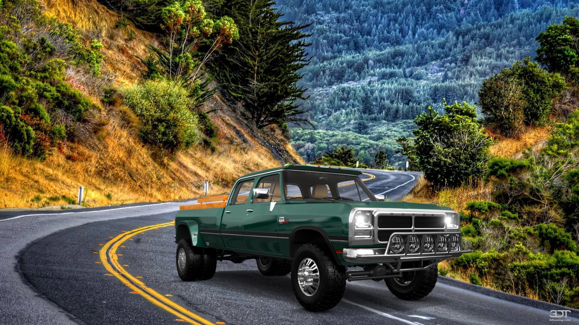 Dodge Ram 350 4 Door pickup truck 1991 Images