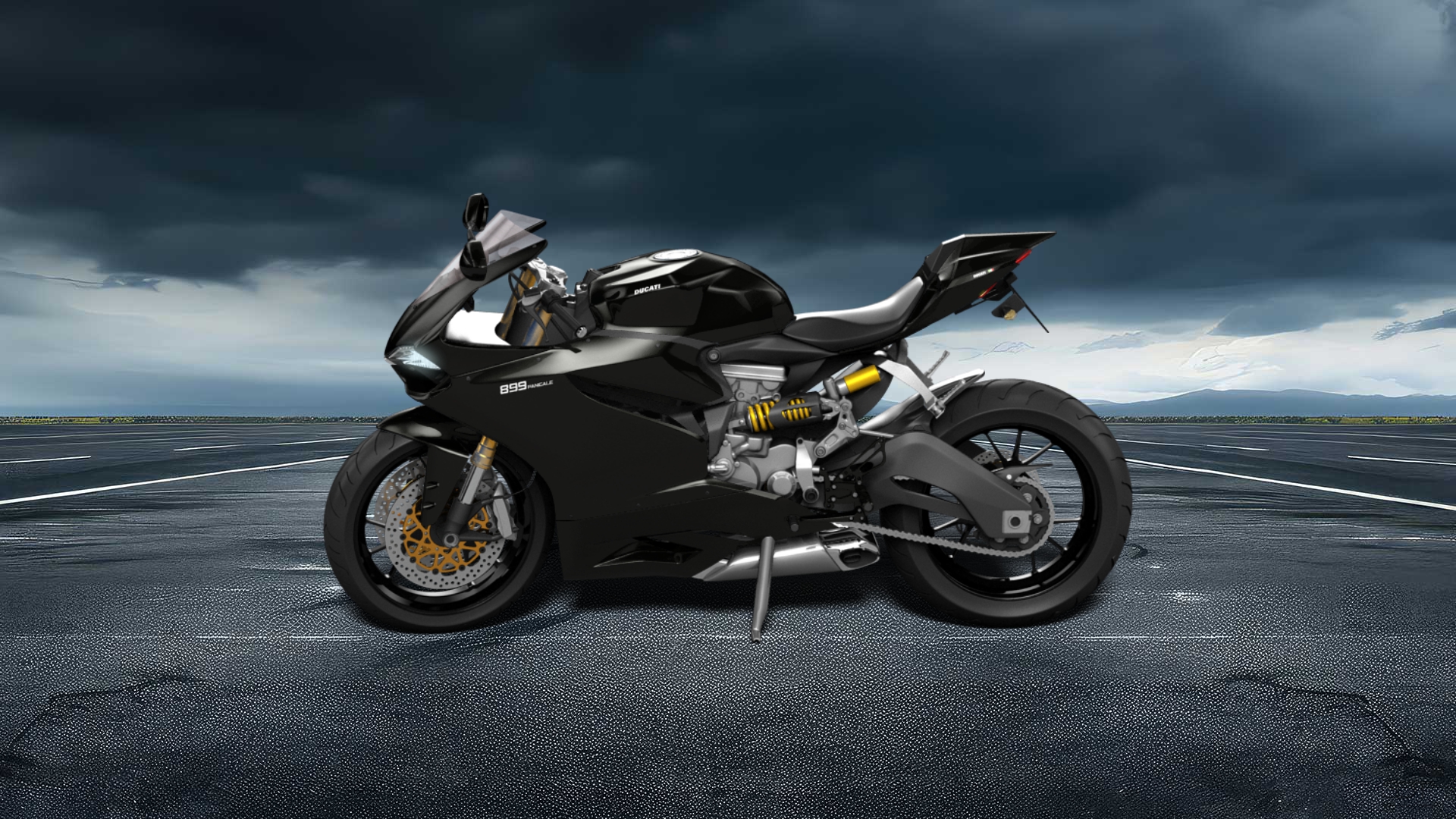 Ducati 899 Panigale Sport Bike 2015