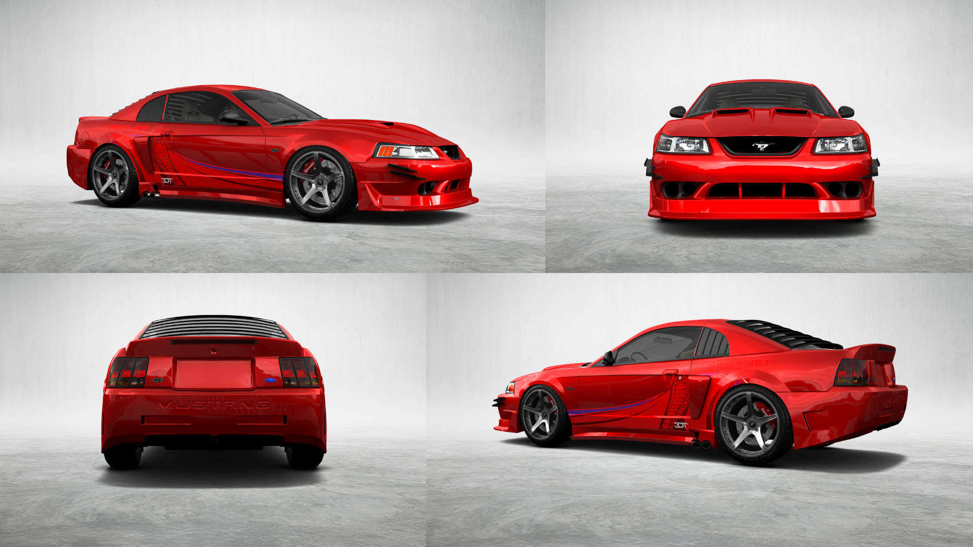 Ford Mustang 2 Door Coupe 2000 tuning