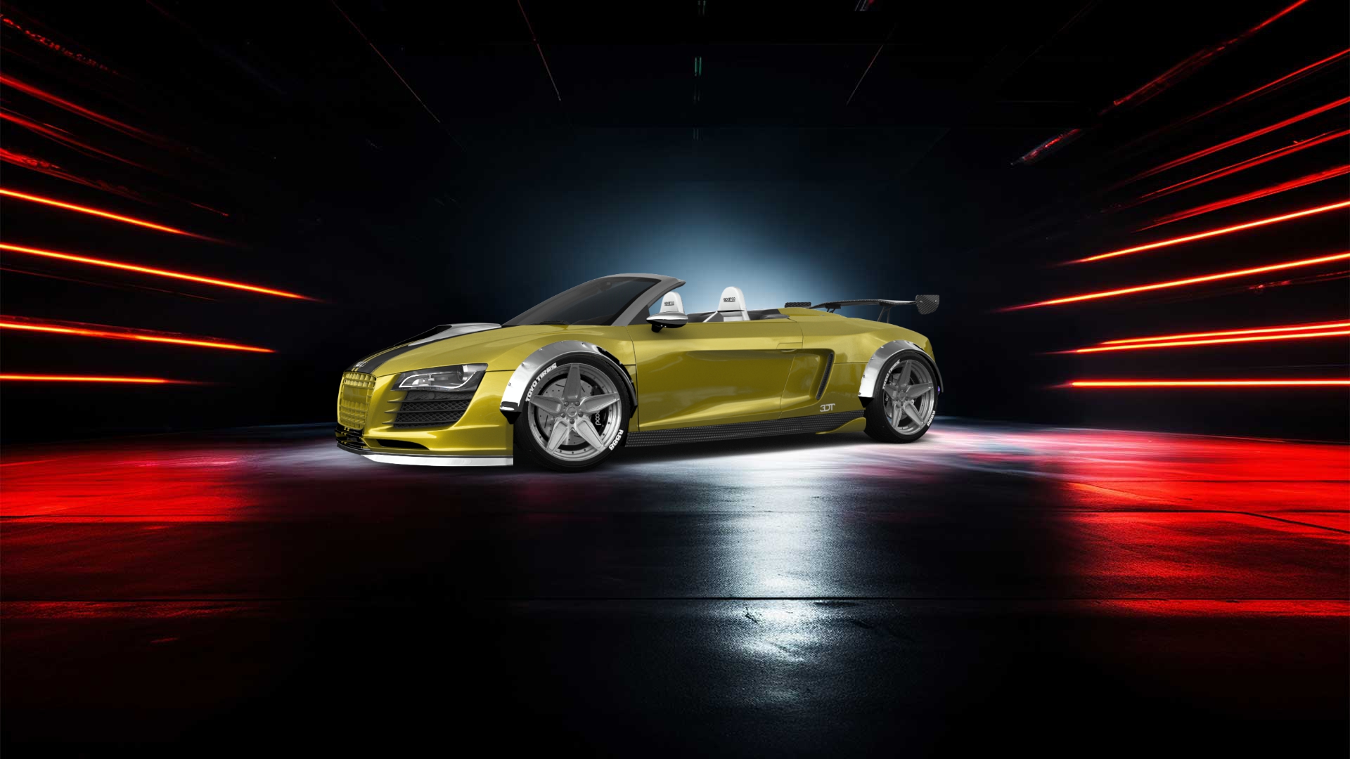 Audi R8 Spyder 2 Door Convertible 2008
