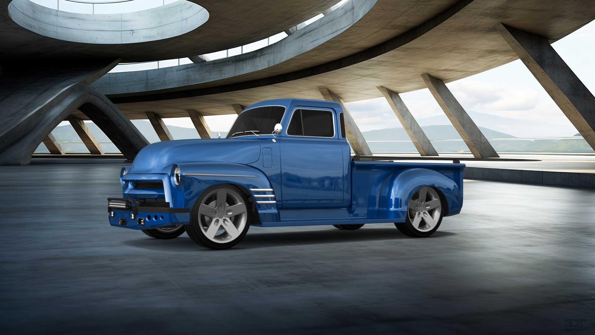 Chevrolet 3100 2 Door pickup truck 1954 tuning