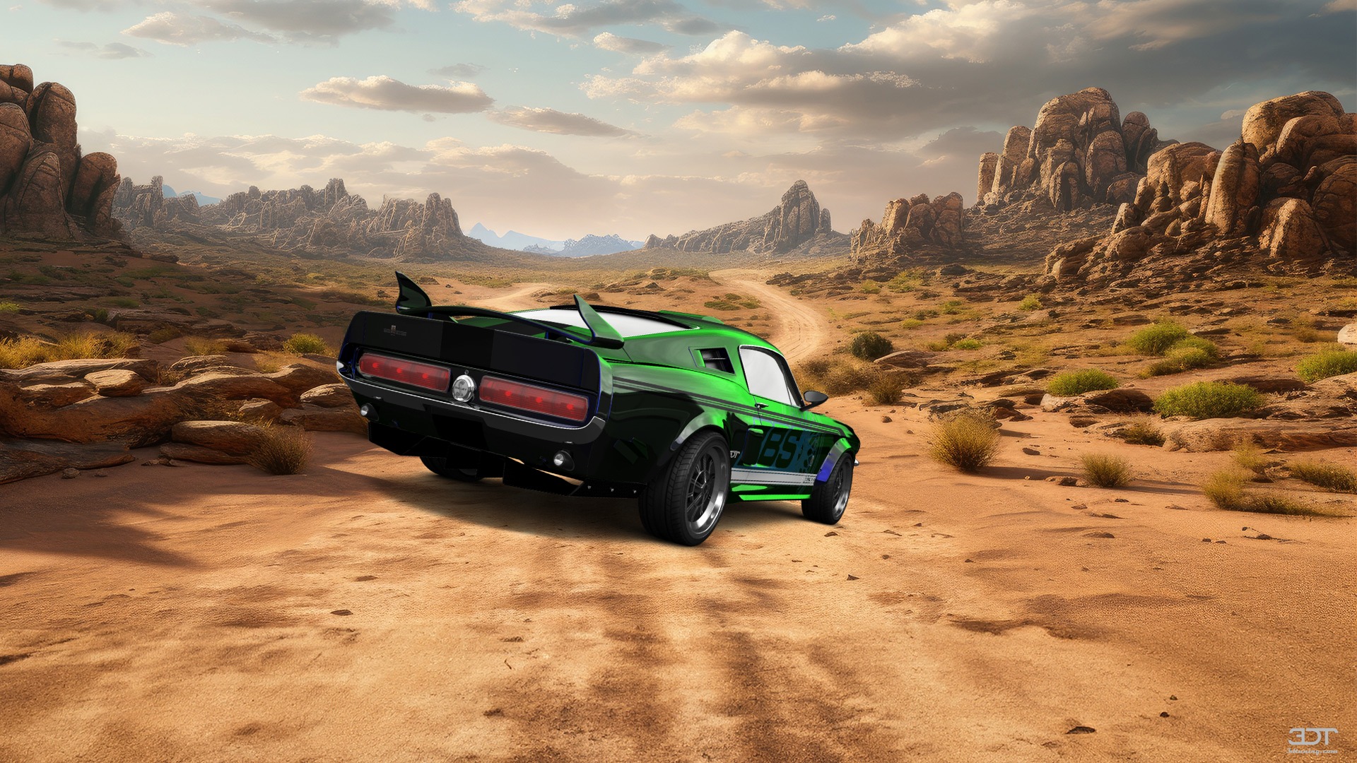 Mustang GT500 2 Door Coupe 1968