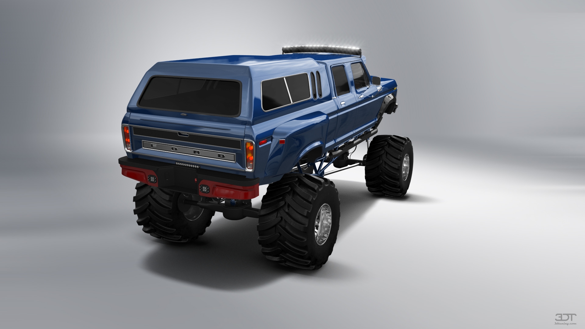 Ford F-350 Dually 4 Door pickup truck 1973