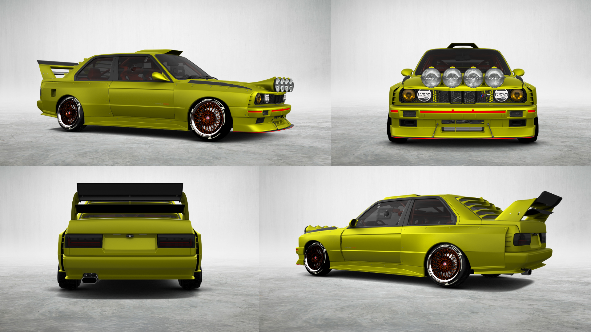 BMW M3 2 Door Coupe 1986 tuning