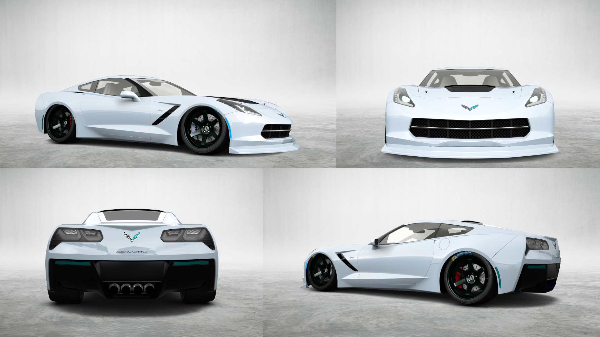 Chevrolet Corvette C7 2 Door Coupe 2015 tuning