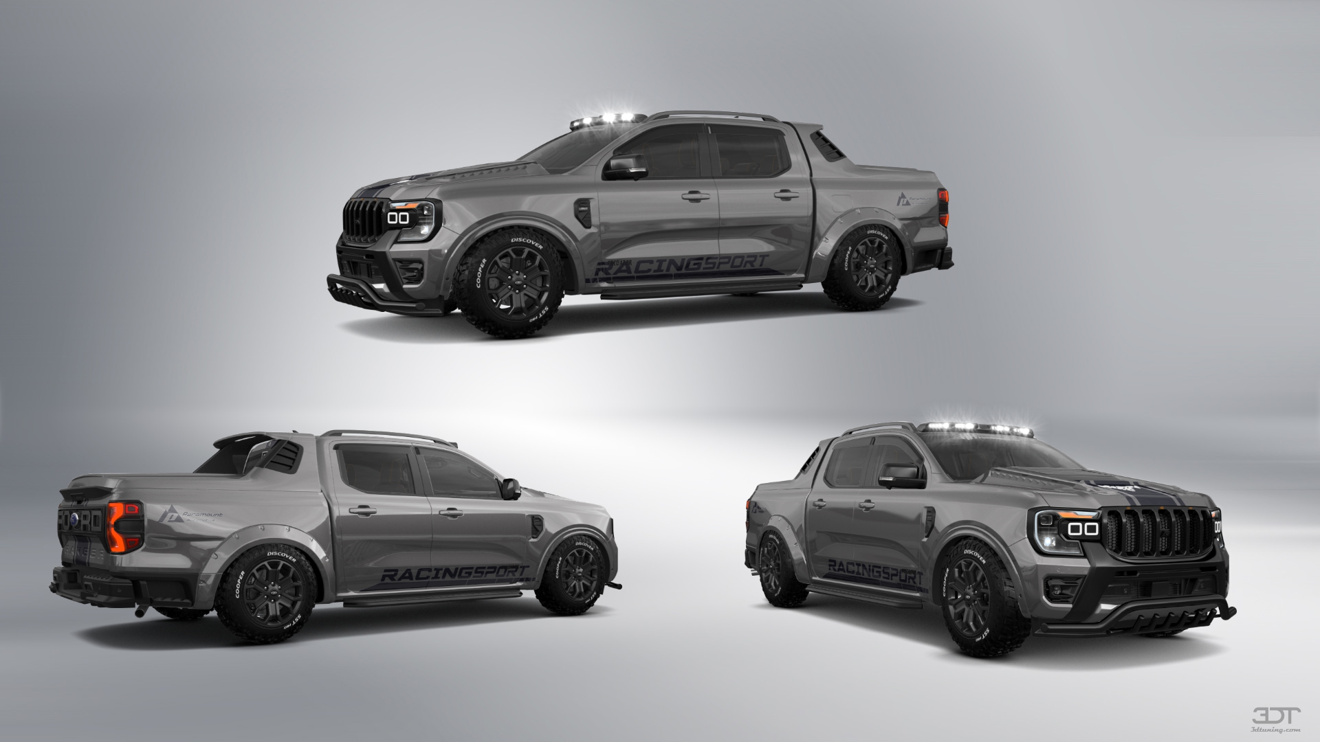 Ford Ranger 4 Door pickup truck 2022 tuning