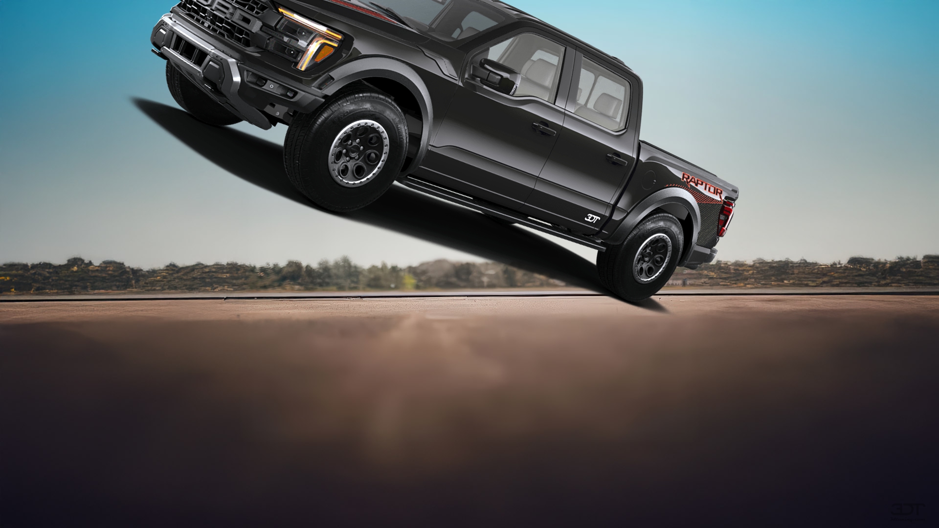 Ford F-150 Raptor 4 Door pickup truck 2024 tuning