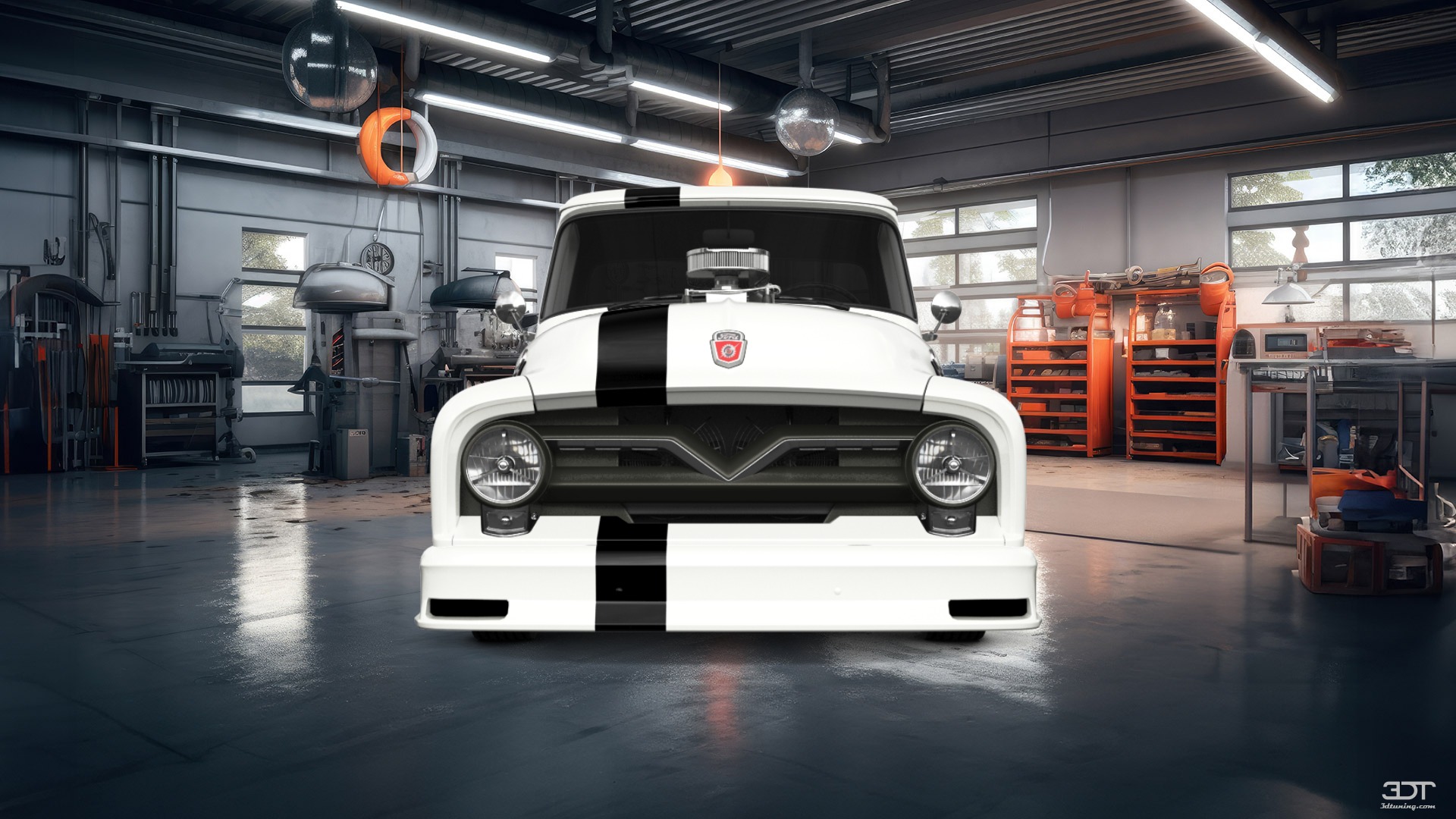 Ford F-100 2 Door truck 1956 tuning