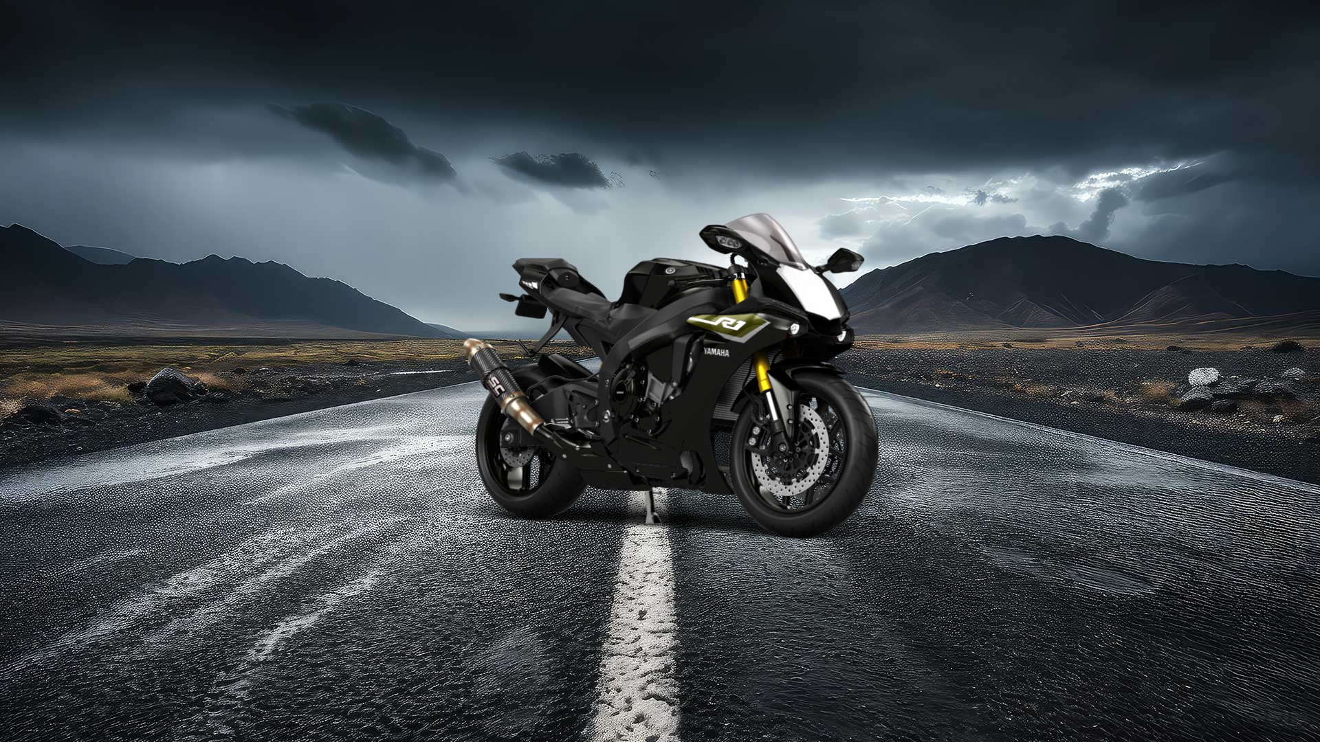 Yamaha YZF R1 Sport Bike 2015 tuning