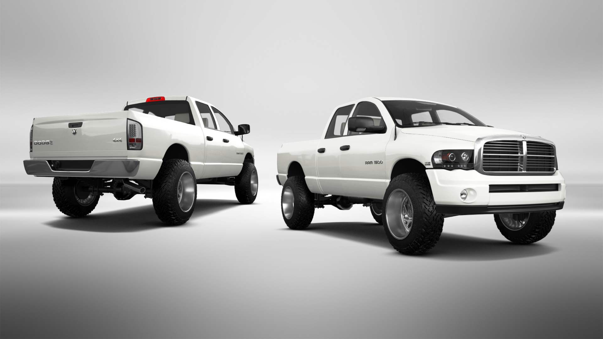 Dodge Ram 1500 6.4 ft box 4 Door pickup truck 2002