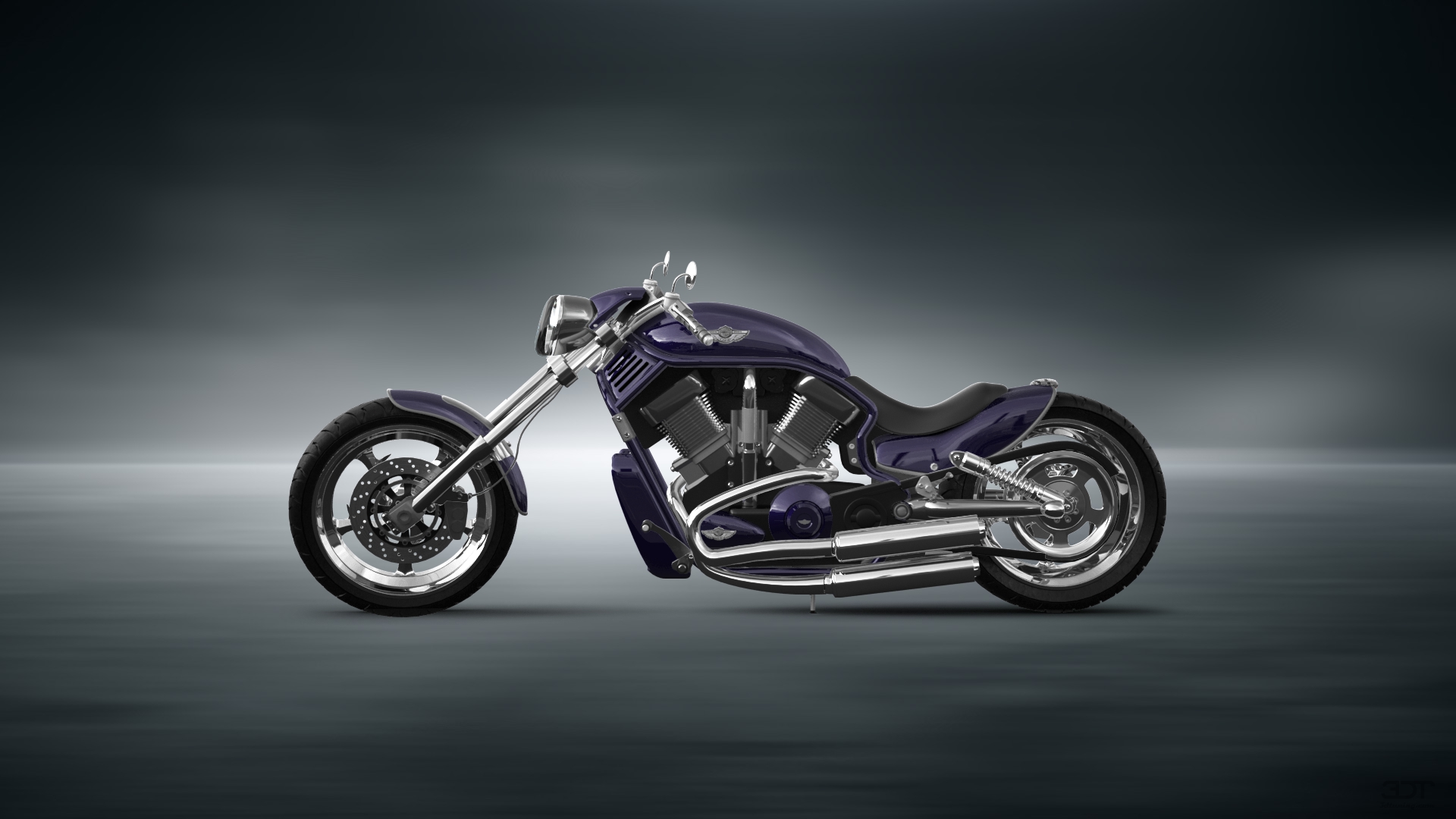 Harley-Davidson Custom Chopper Cruiser 2011