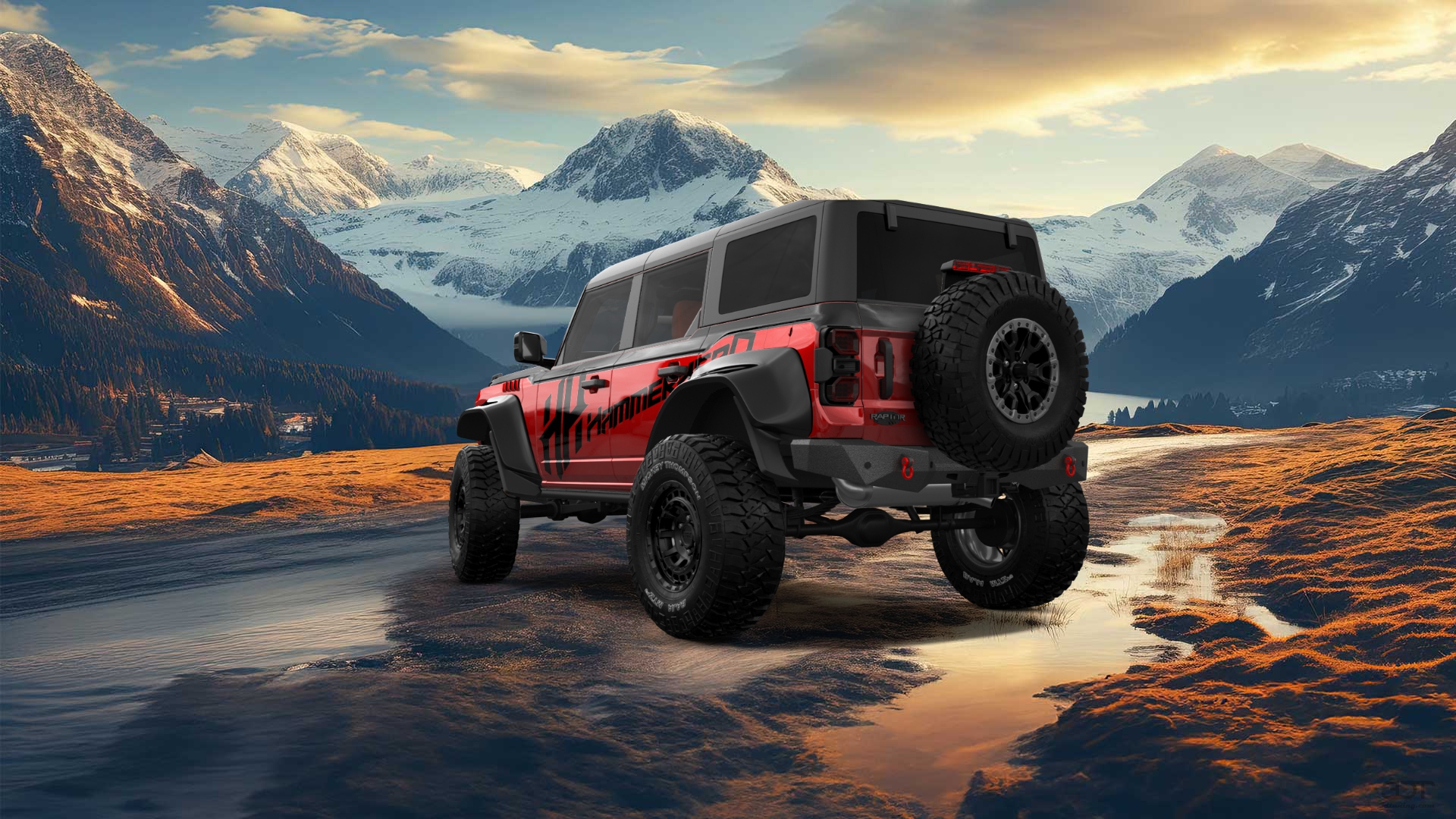 Ford Bronco Raptor 4 Door pickup truck 2022