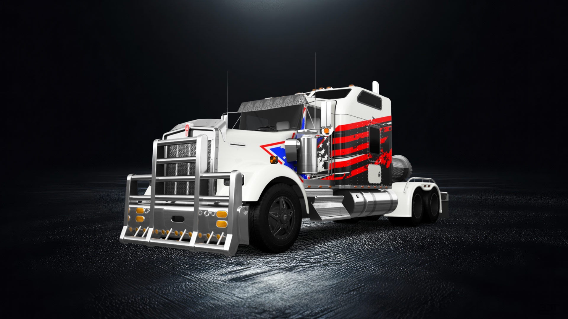 Kenworth W900 Sleeper Cab Truck 2015 Images