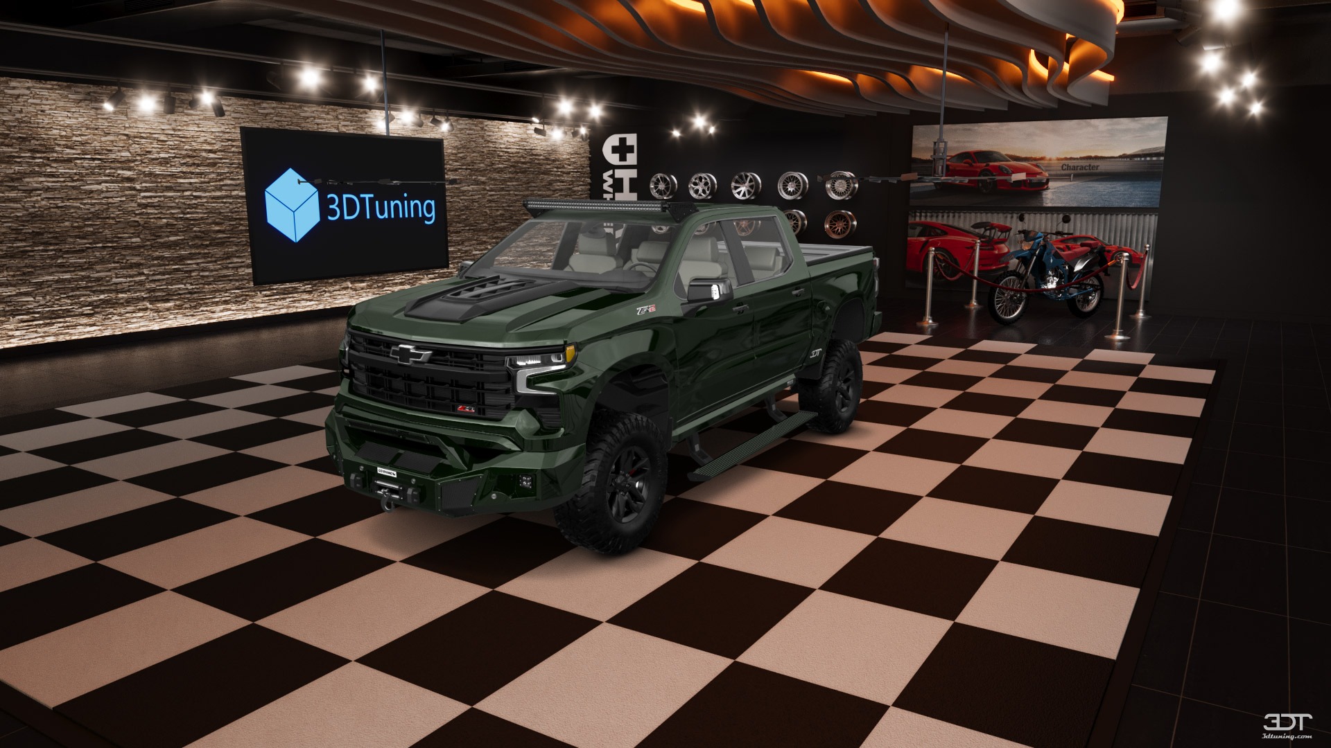 Chevrolet Silverado 1500 Crew Cab 5.8 ft box 4 Door pickup truck 2023