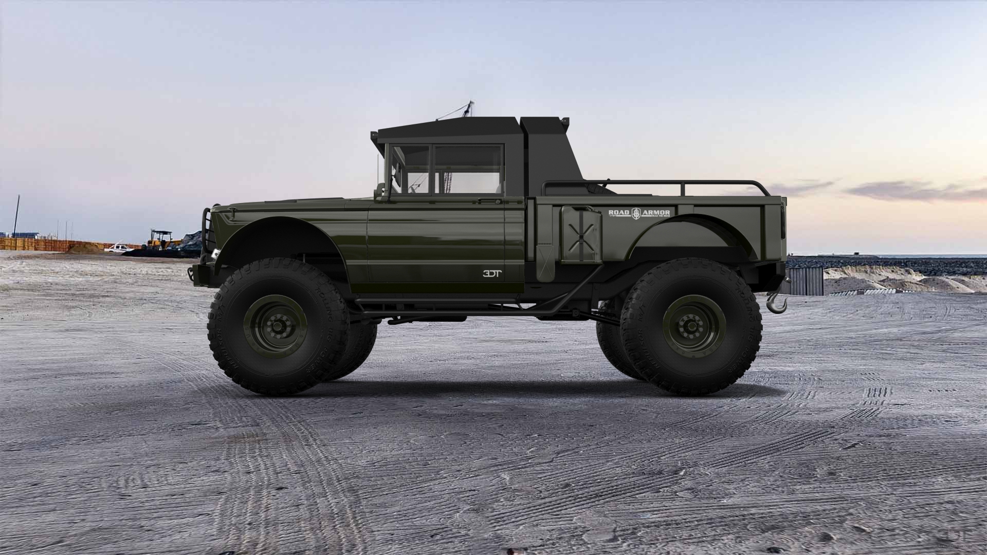 Jeep Kaiser M715 2 Door pickup truck 1968 tuning