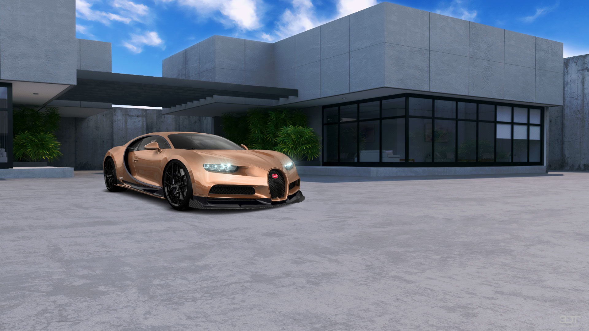 Bugatti Chiron 2 Door Coupe 2016