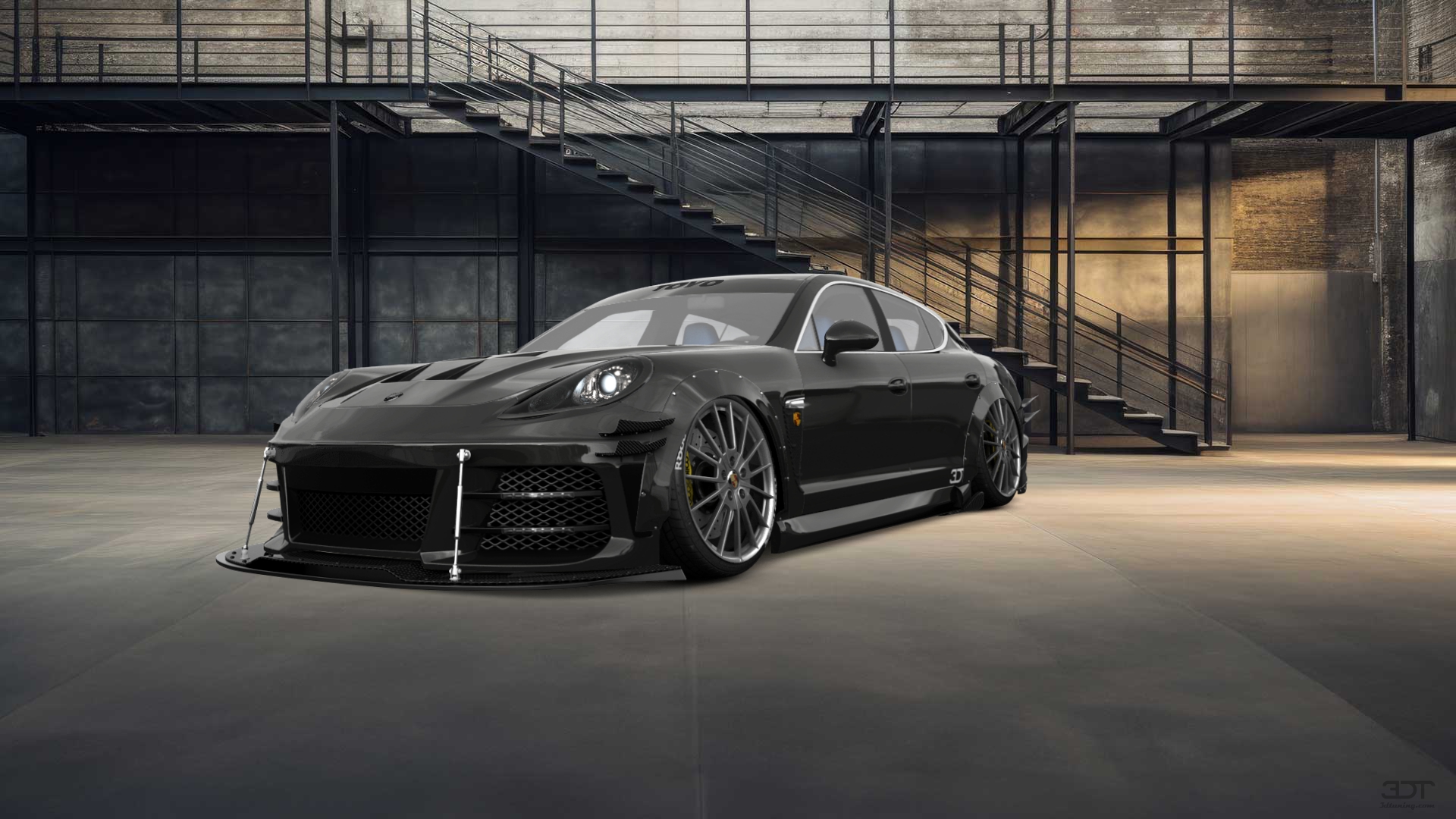 Porsche Panamera 4 door fastback saloon 2011