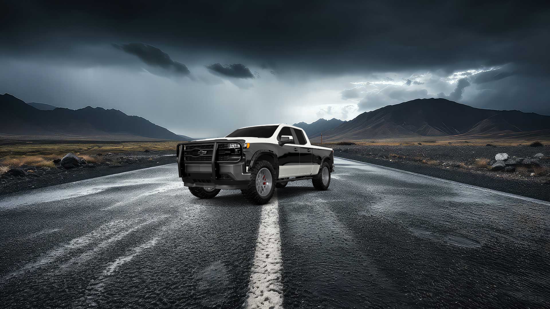 Chevrolet Silverado 1500 6.6 ft box 4 Door pickup truck 2021