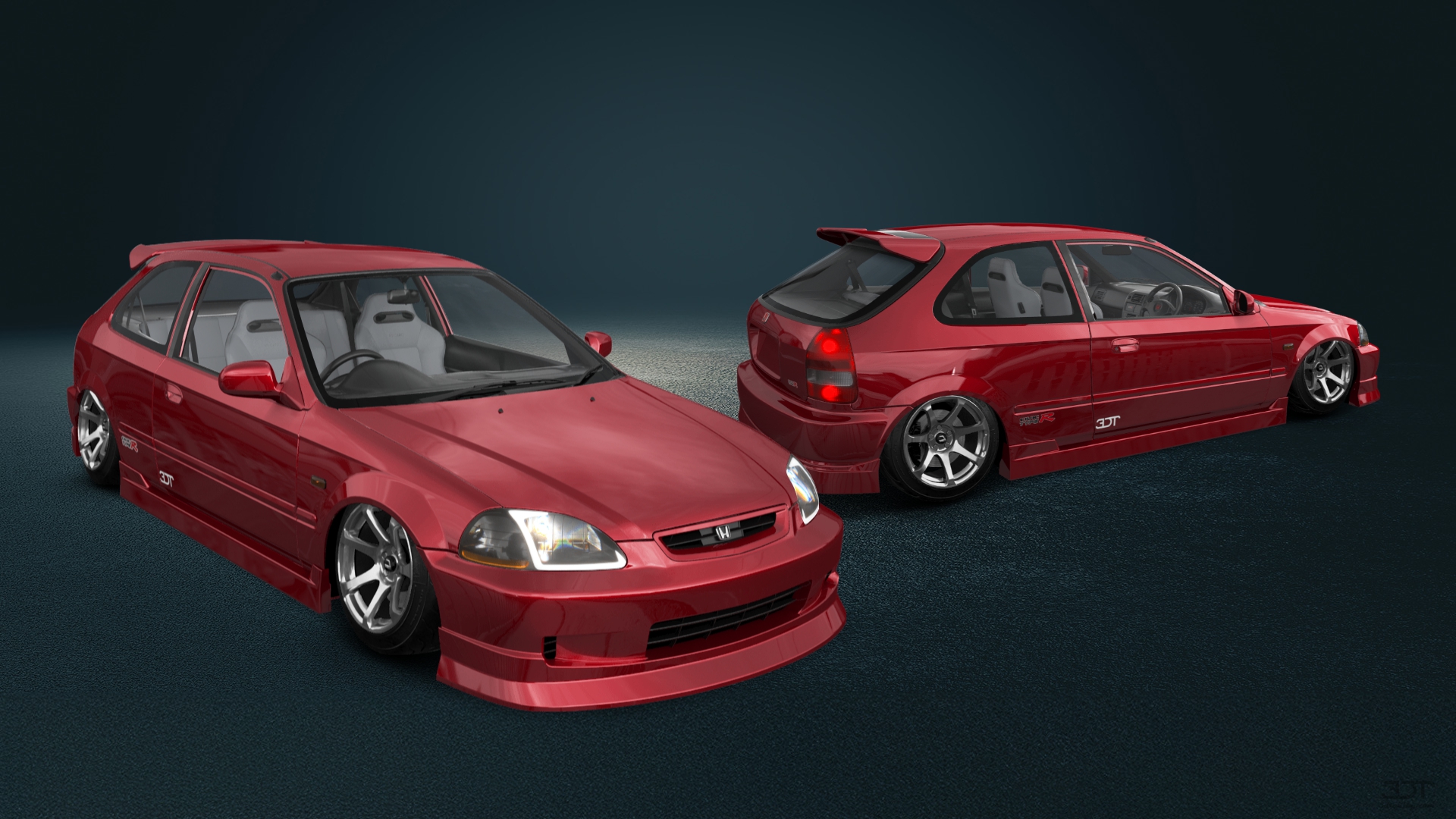 Honda Civic 3 Door Hatchback 1997 tuning