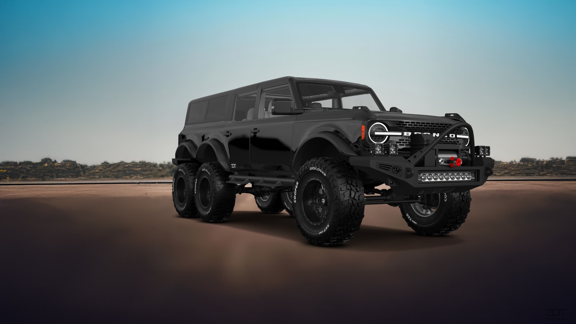 Ford Bronco 6X6 4 Door pickup truck 2021