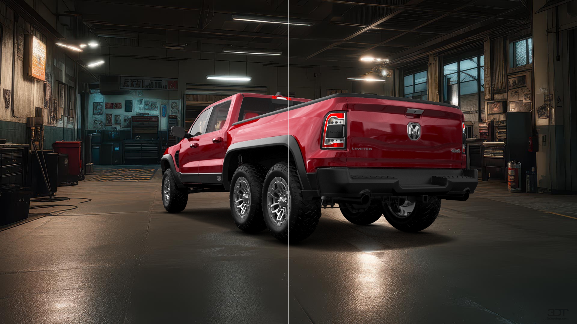 Dodge Ram Hennessey Mammoth 6X6 Truck 2021 tuning