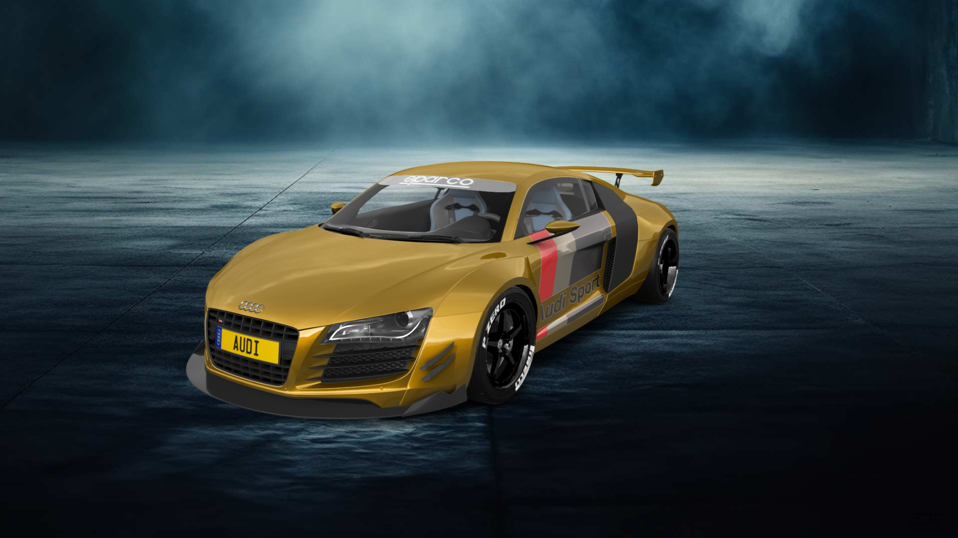 Audi R8 2 Door Coupe 2008 tuning