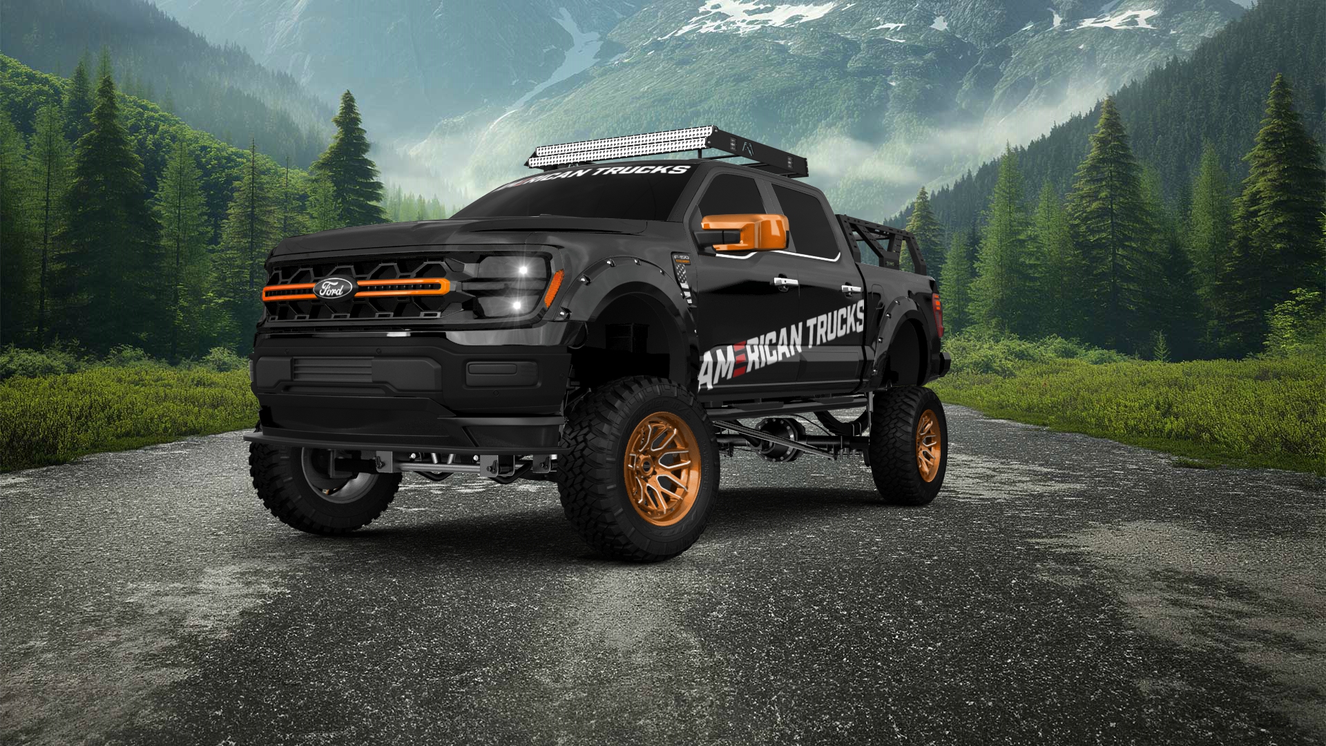 Ford F-150 SuperCrew 4 Door pickup truck 2024