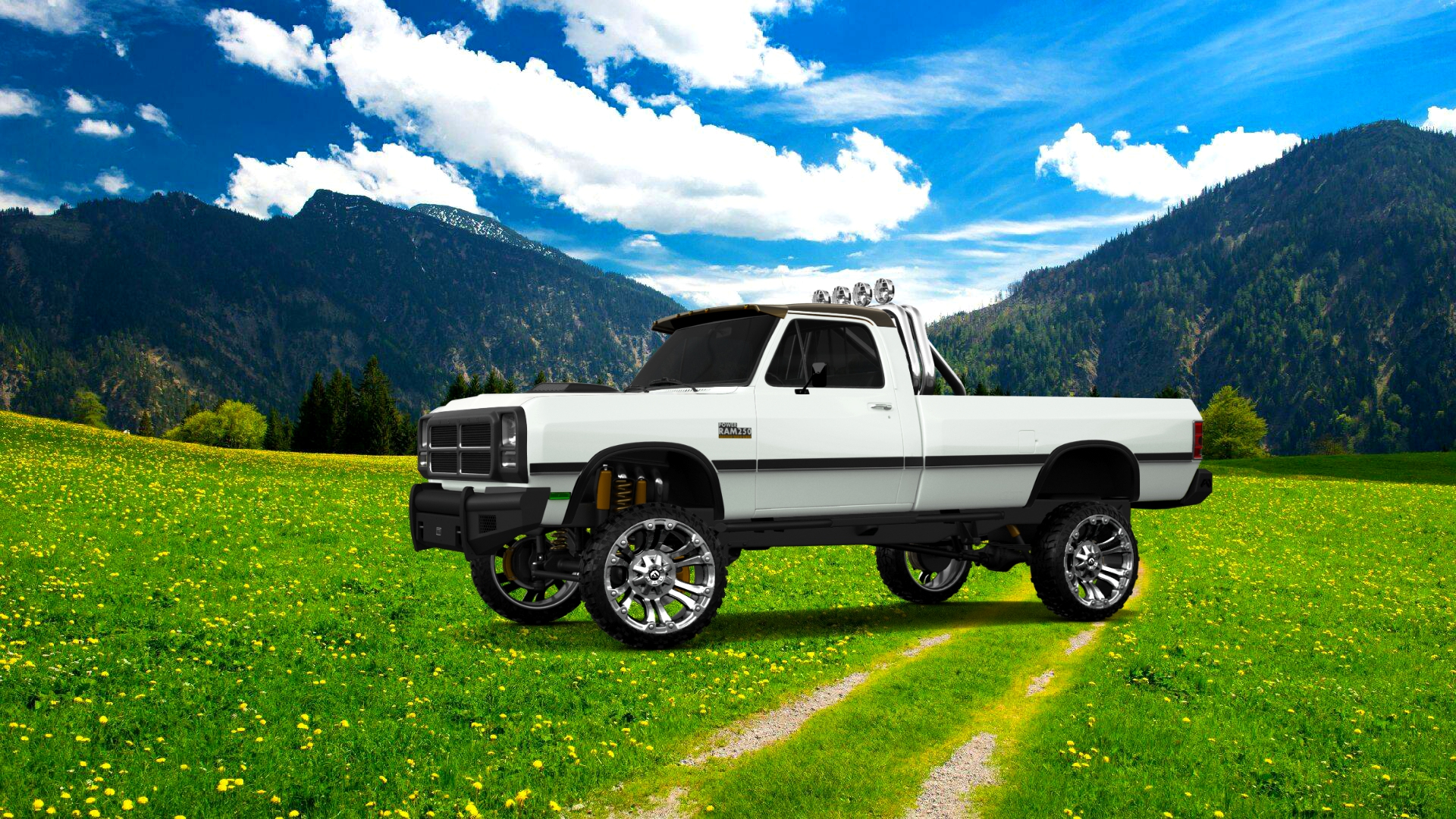 Dodge Ram 2 Door pickup truck 1991 Images
