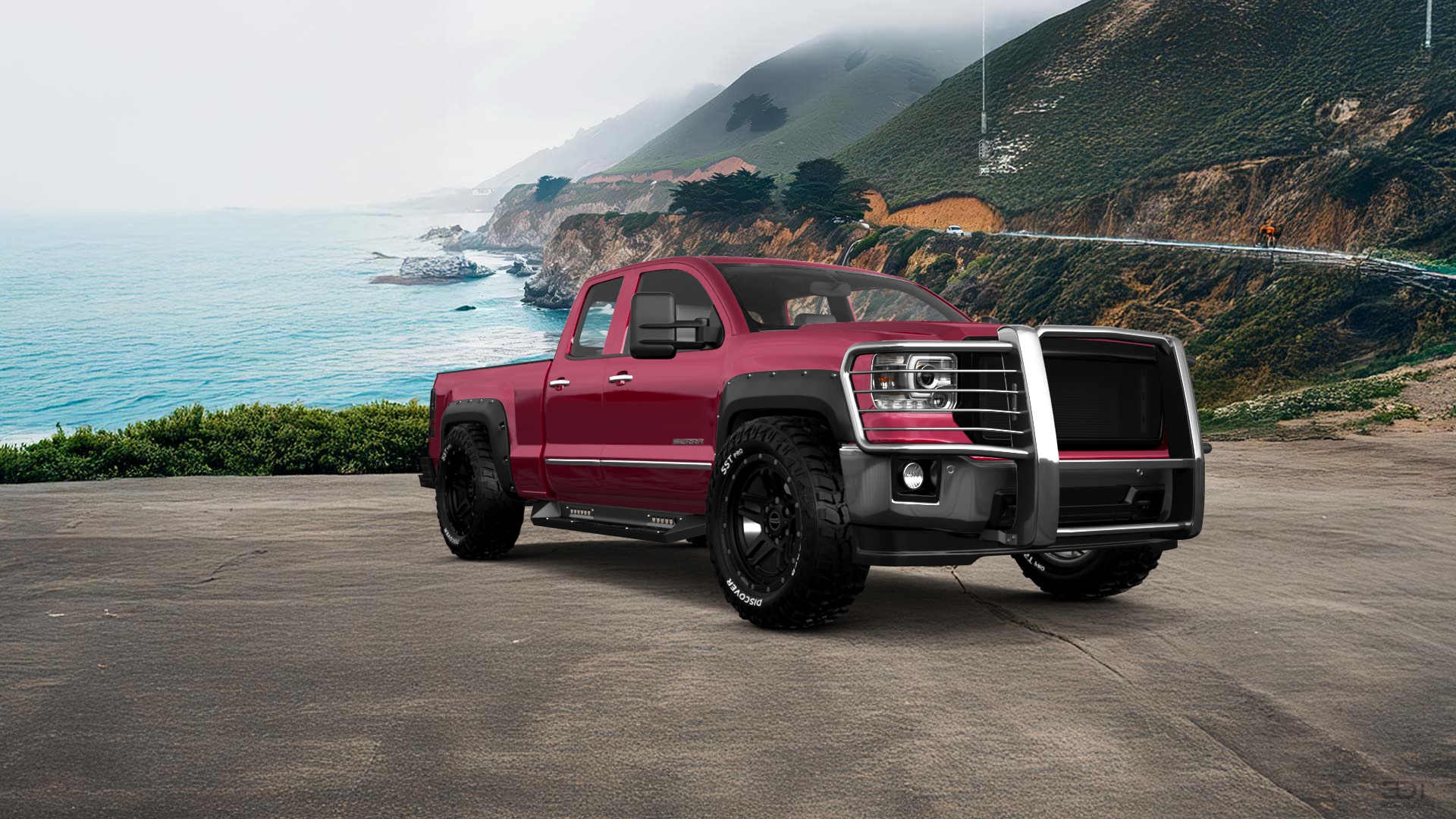 GMC Sierra 1500 Double Cab 6.5 4 Door Truck 2014 tuning