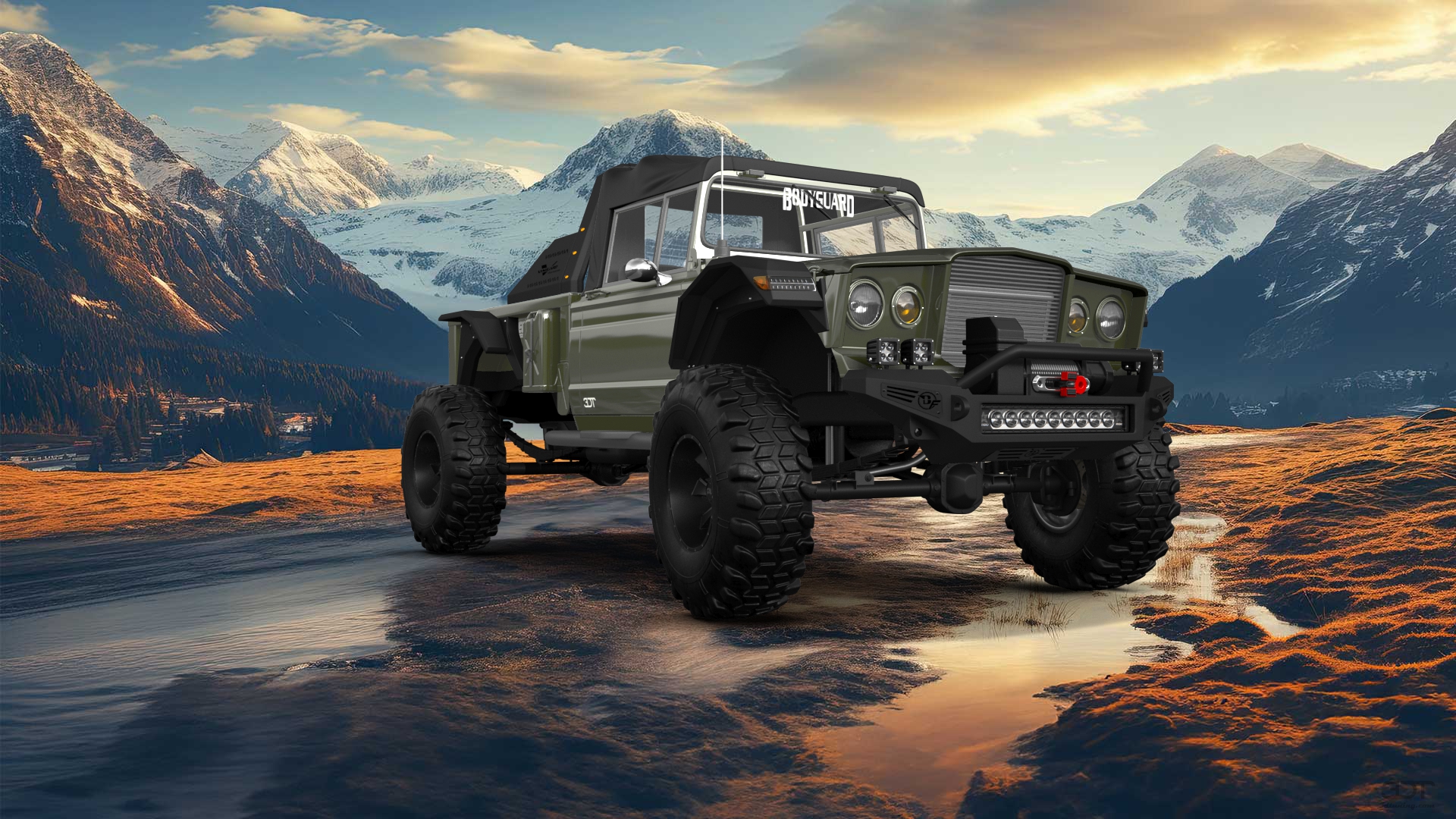 Jeep Kaiser M715 2 Door pickup truck 1968