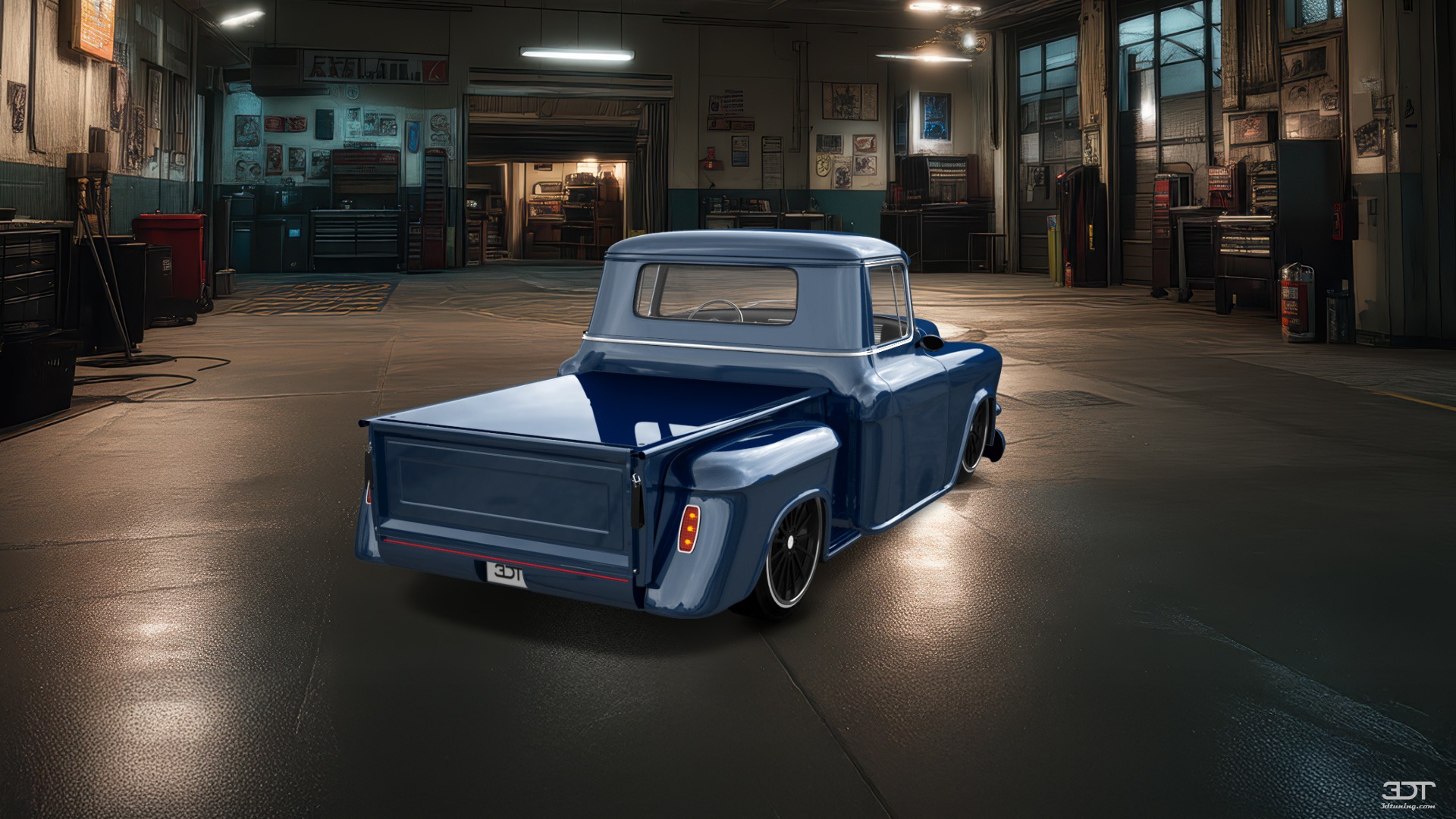 GMC 100 Stepside 2 Door pickup truck 1957 tuning