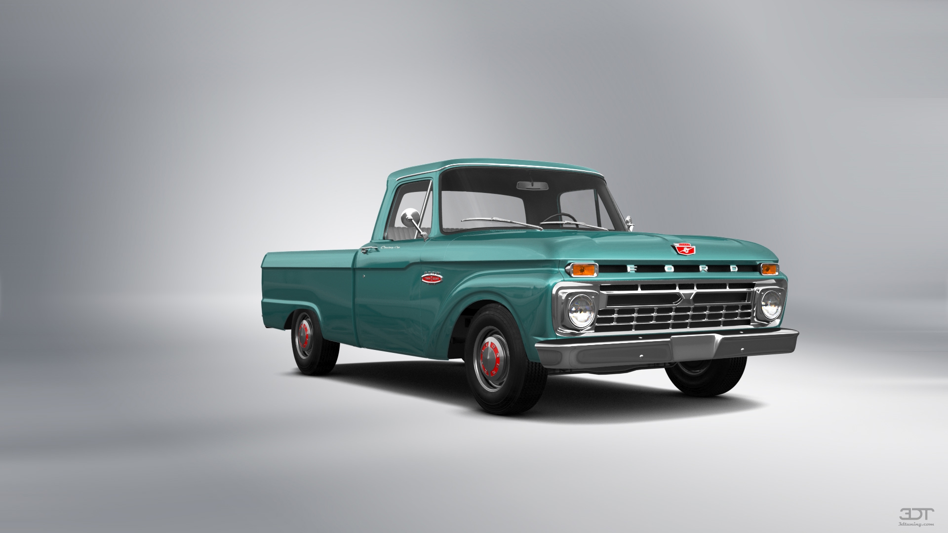 Ford F-100 Custom Cab 2 Door pickup truck 1966