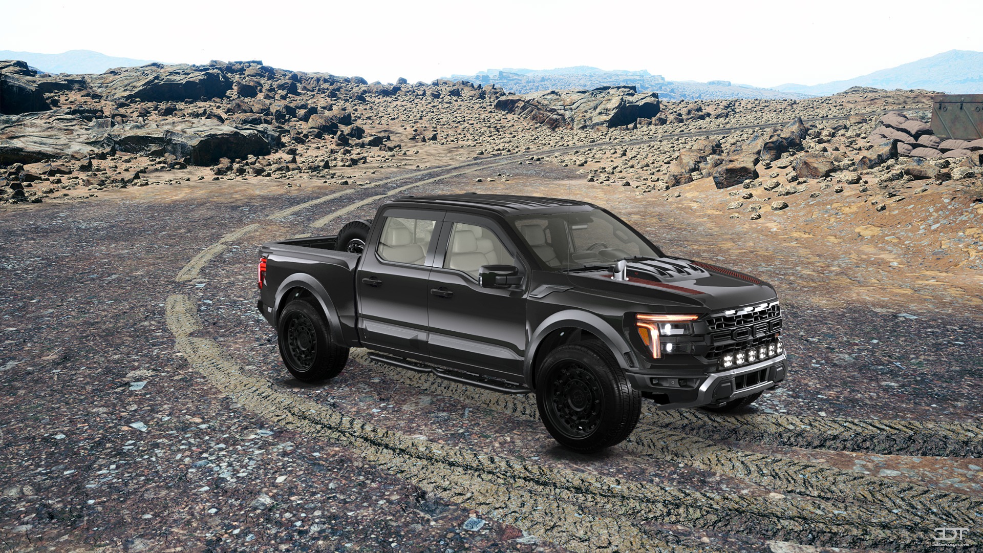 Ford F-150 Raptor 4 Door pickup truck 2024 Images