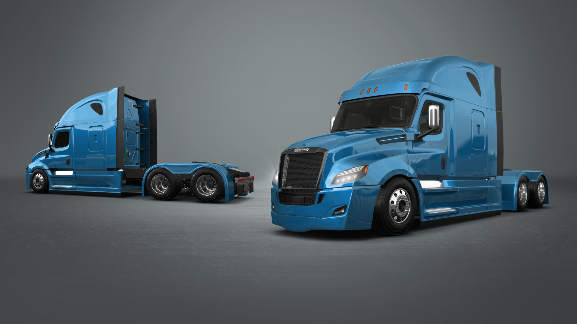 Freightliner Cascadia Sleeper Cab Truck 2018 tuning
