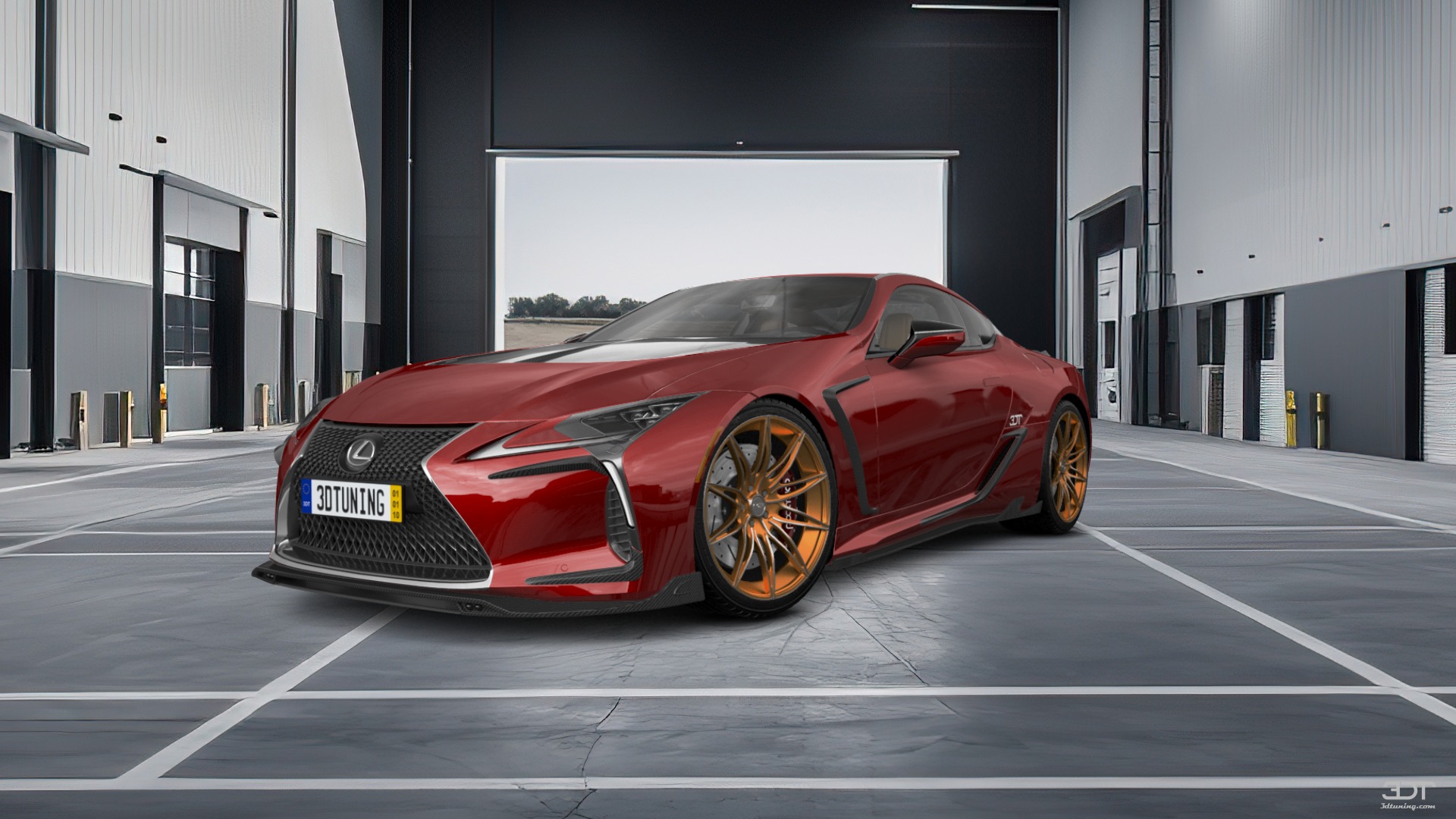 Lexus LC500 2 door fastback coupe 2017