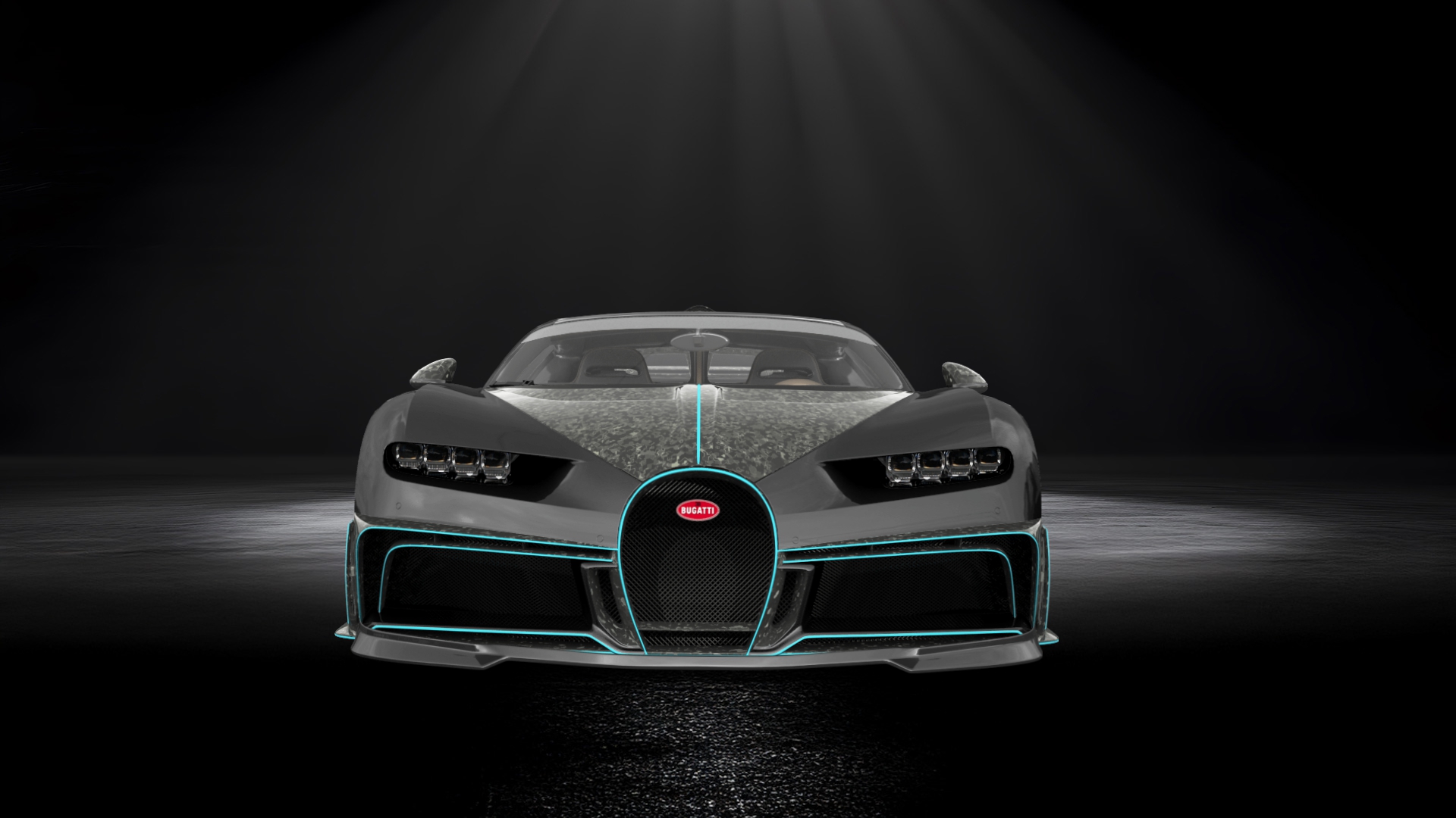 Bugatti Chiron 2 Door Coupe 2016 tuning