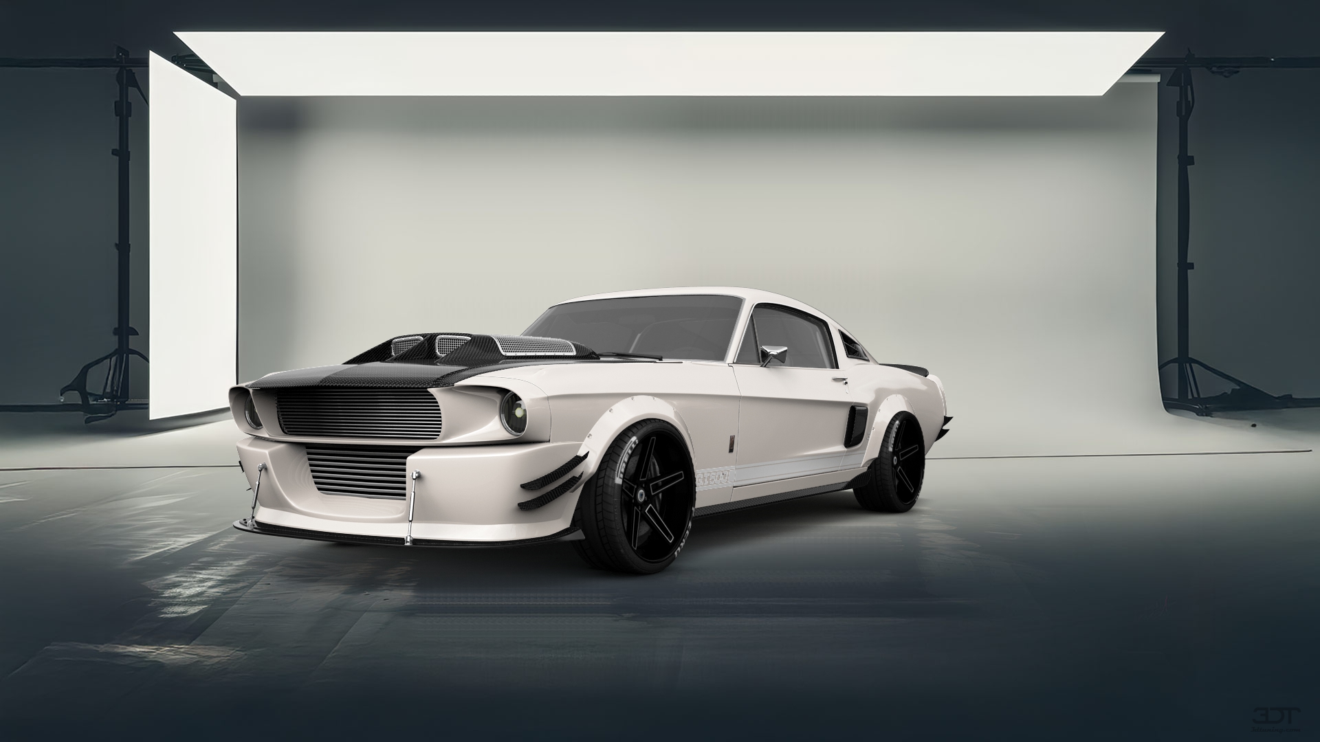 Mustang GT500 2 Door Coupe 1968 tuning