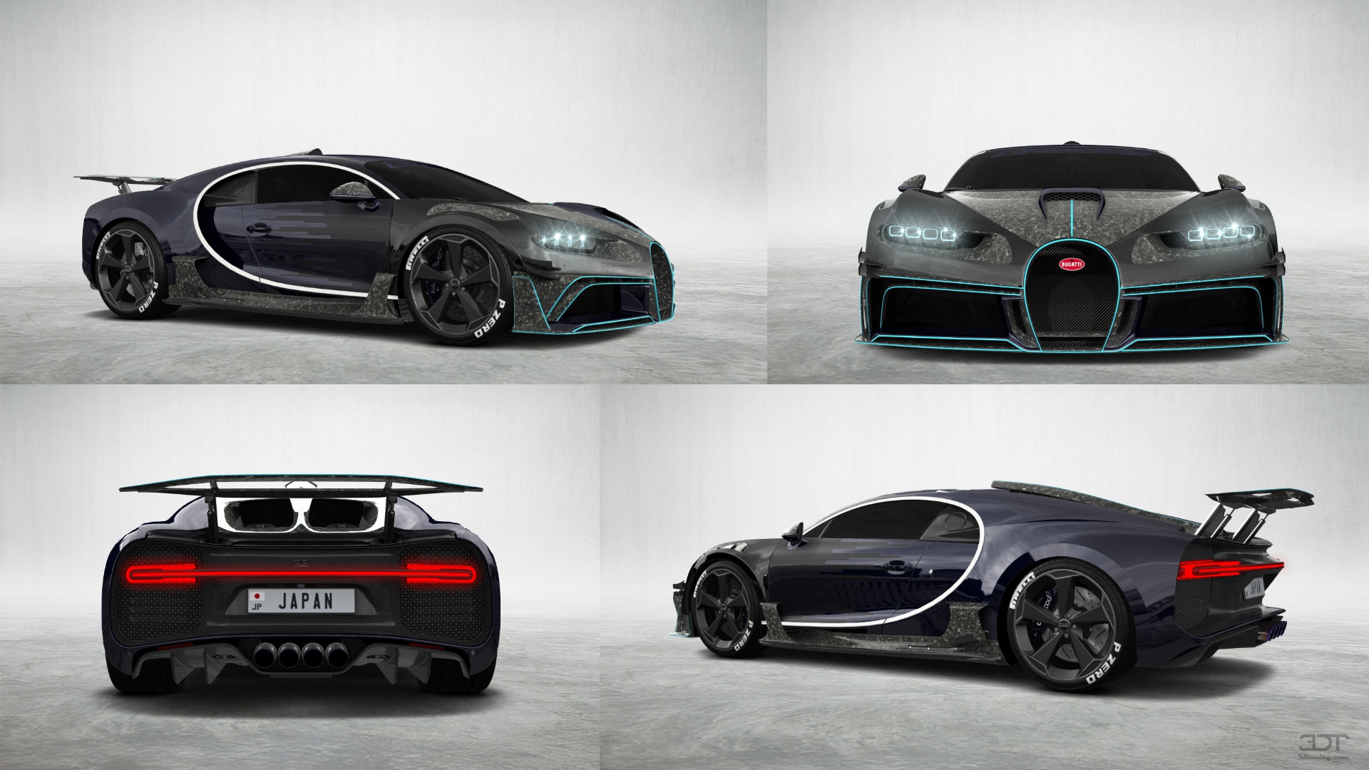 Bugatti Chiron 2 Door Coupe 2016