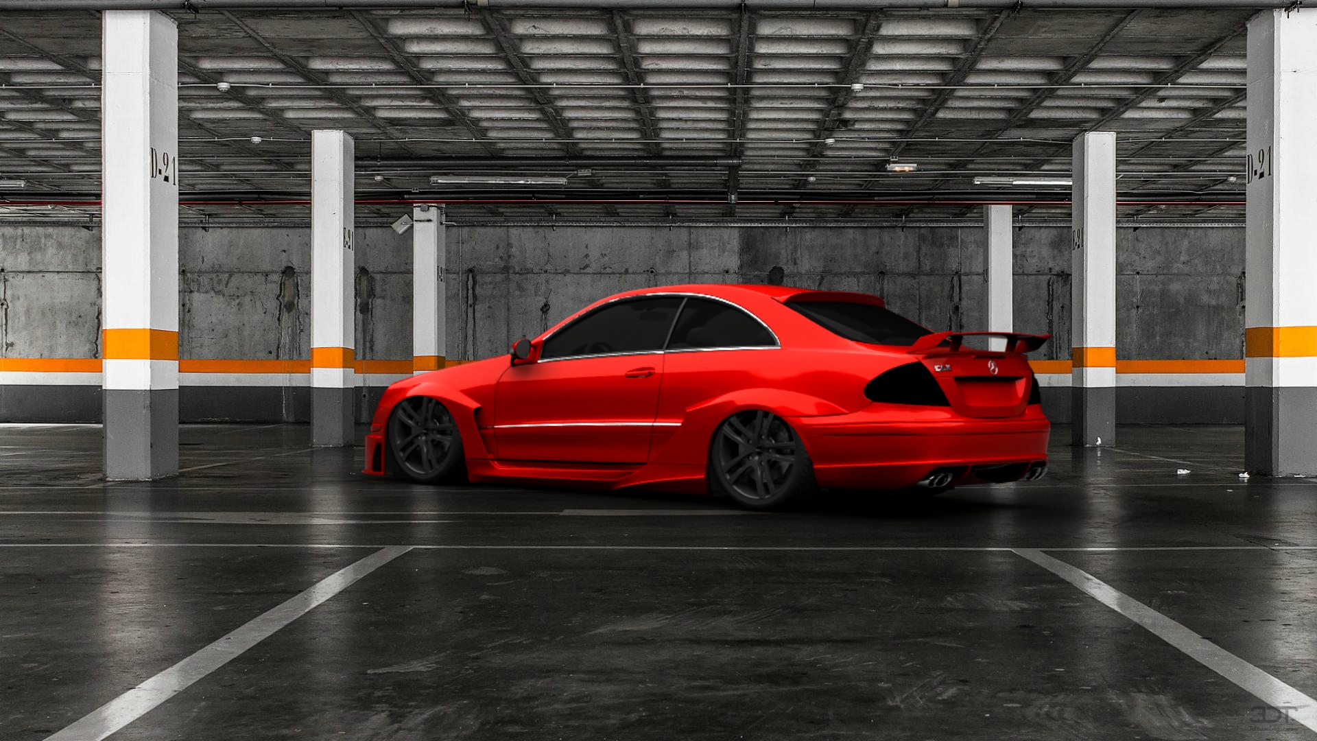 Mercedes CLK Coupe 2004 Images