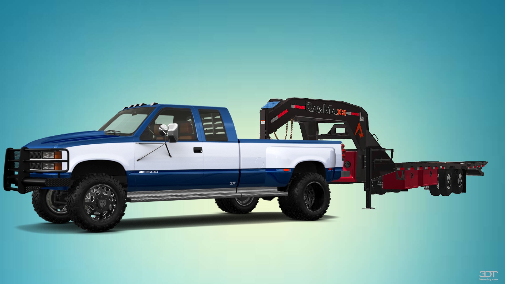 Chevrolet K3500 Extended Cab Pickup Truck 1988 tuning