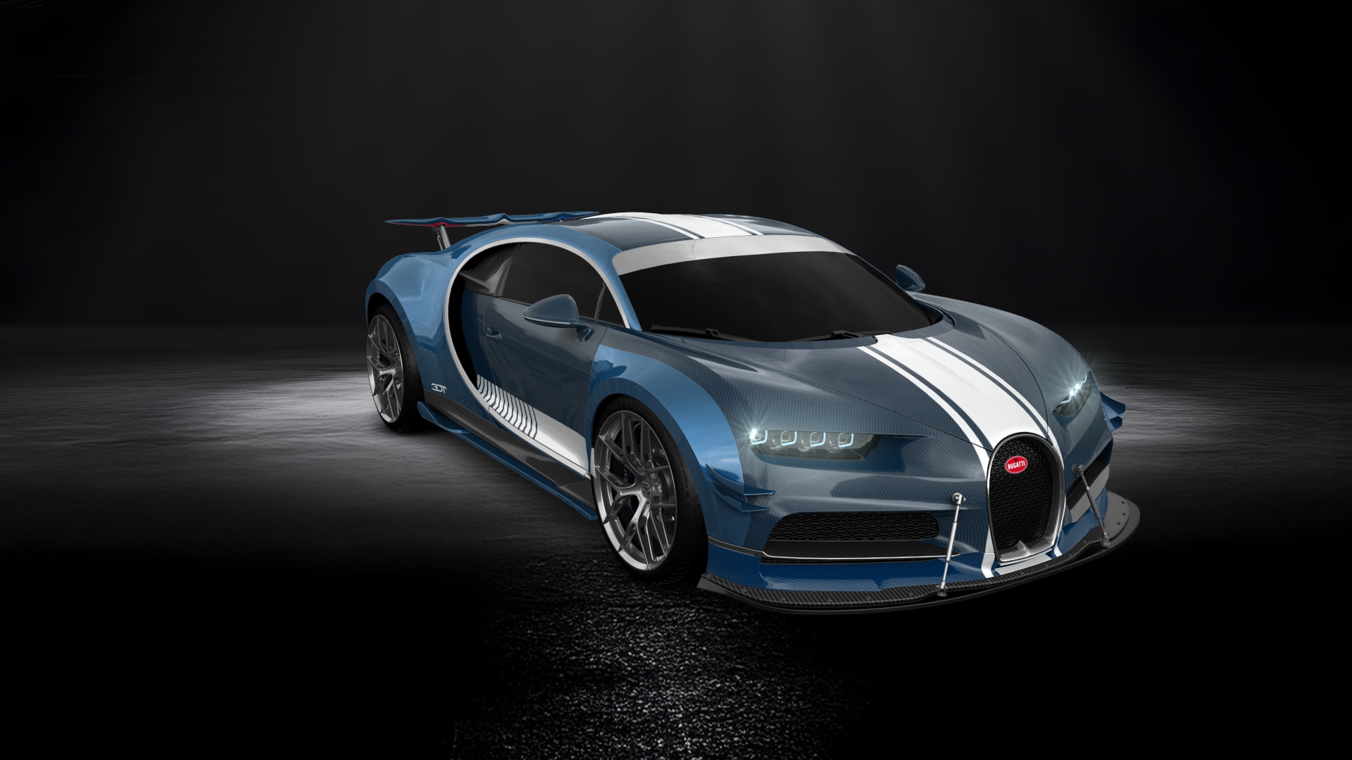 Bugatti Chiron 2 Door Coupe 2016 tuning