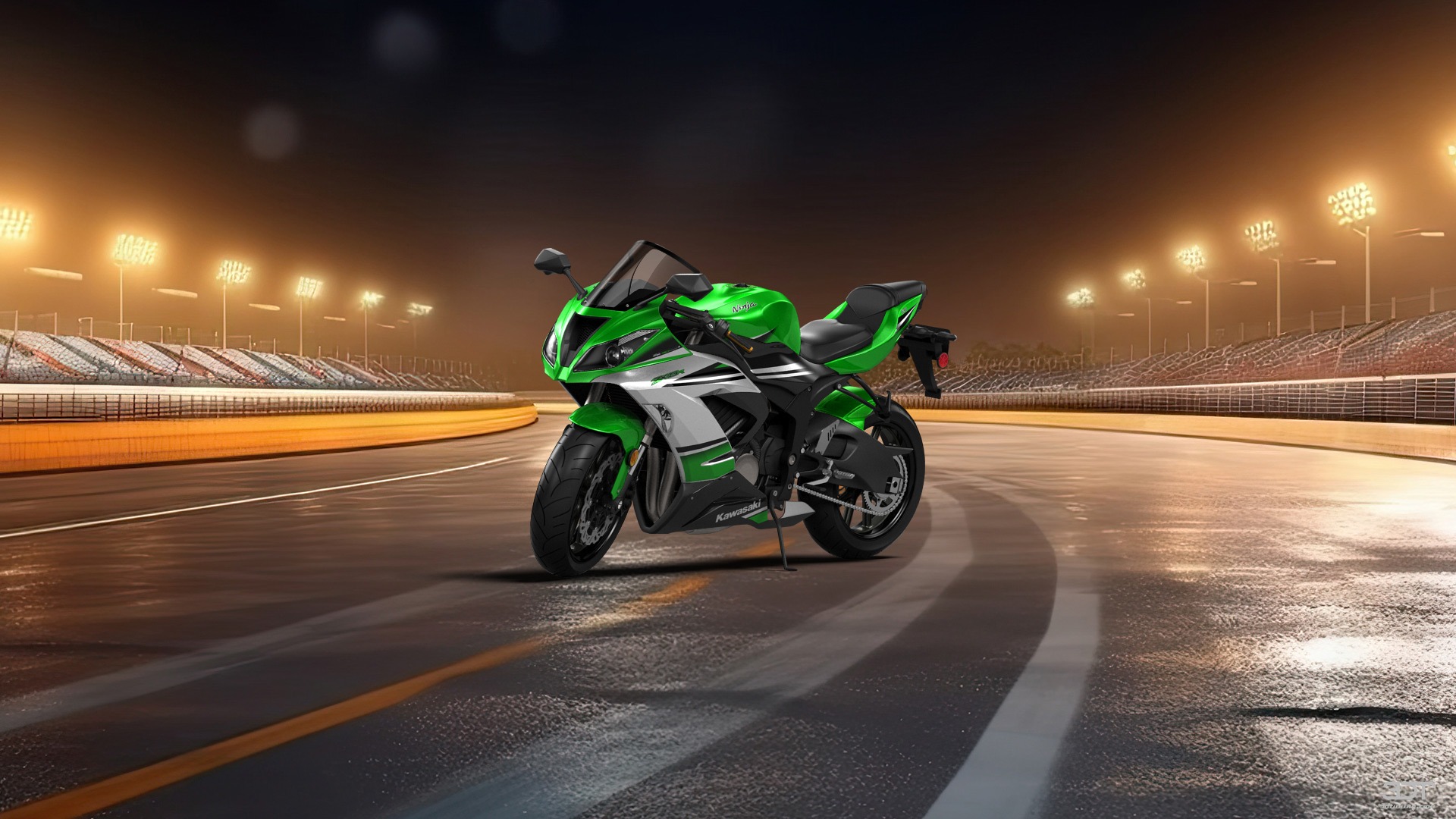Kawasaki Ninja ZX 6R Sport Bike 2015