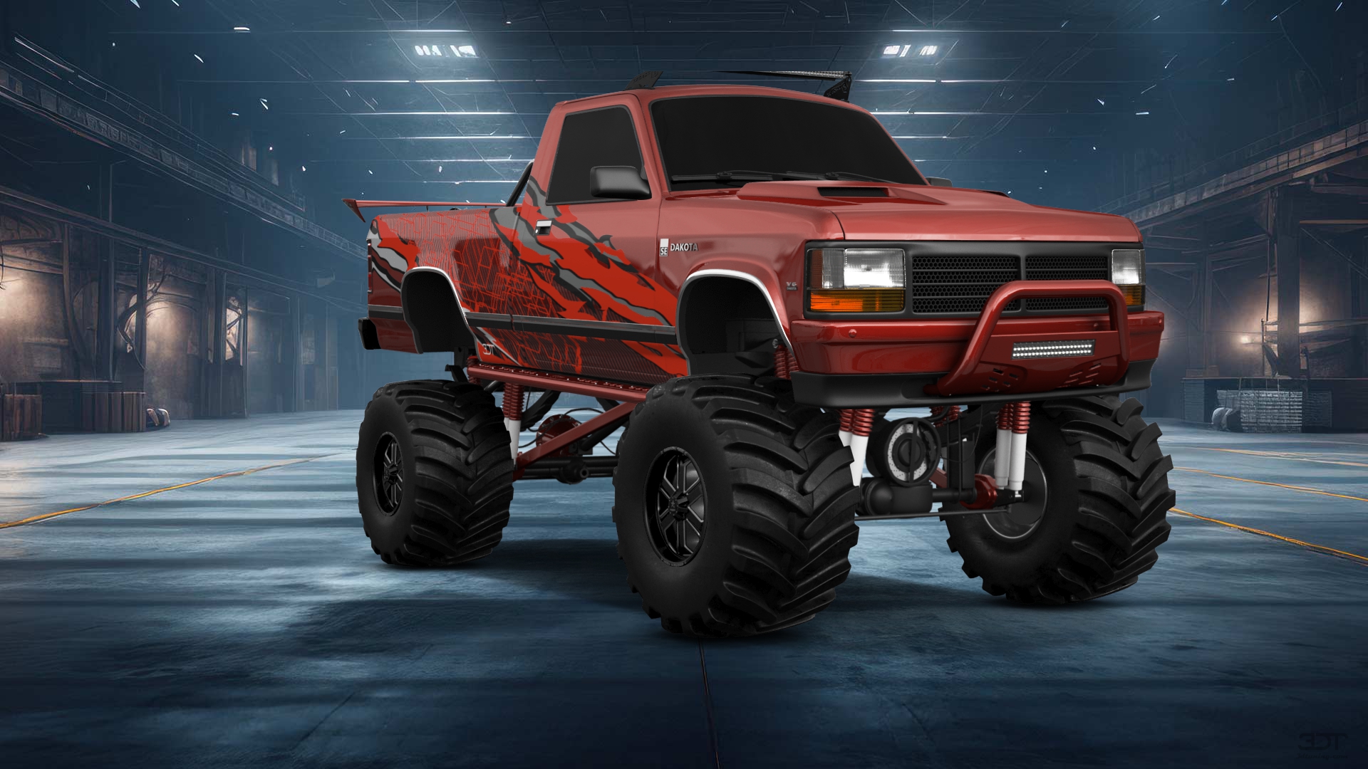 Dodge Dakota Regular Cab 2 Door pickup truck 1987