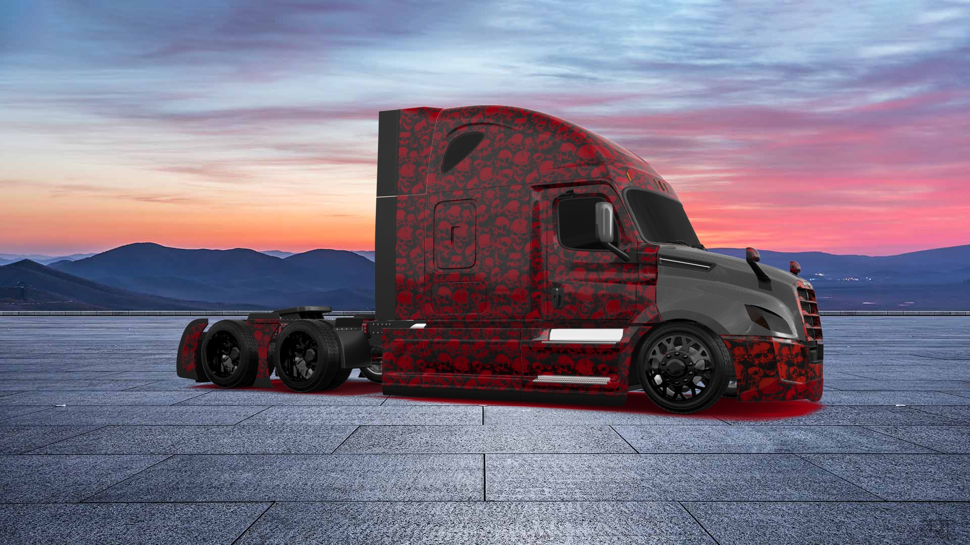 Freightliner Cascadia Sleeper Cab Truck 2018