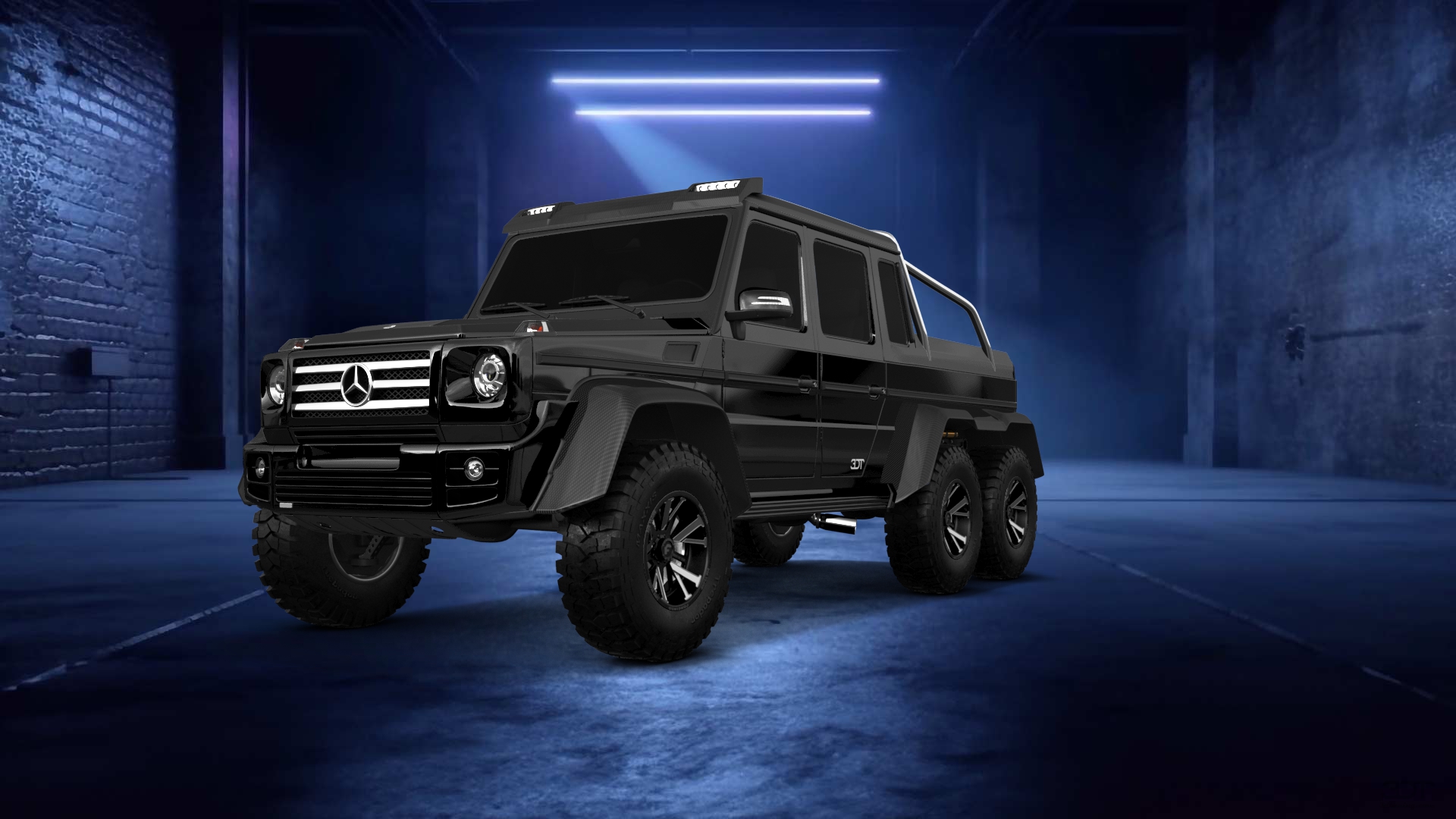 Mercedes G 63 AMG 6x6 4 Door pickup truck 2013