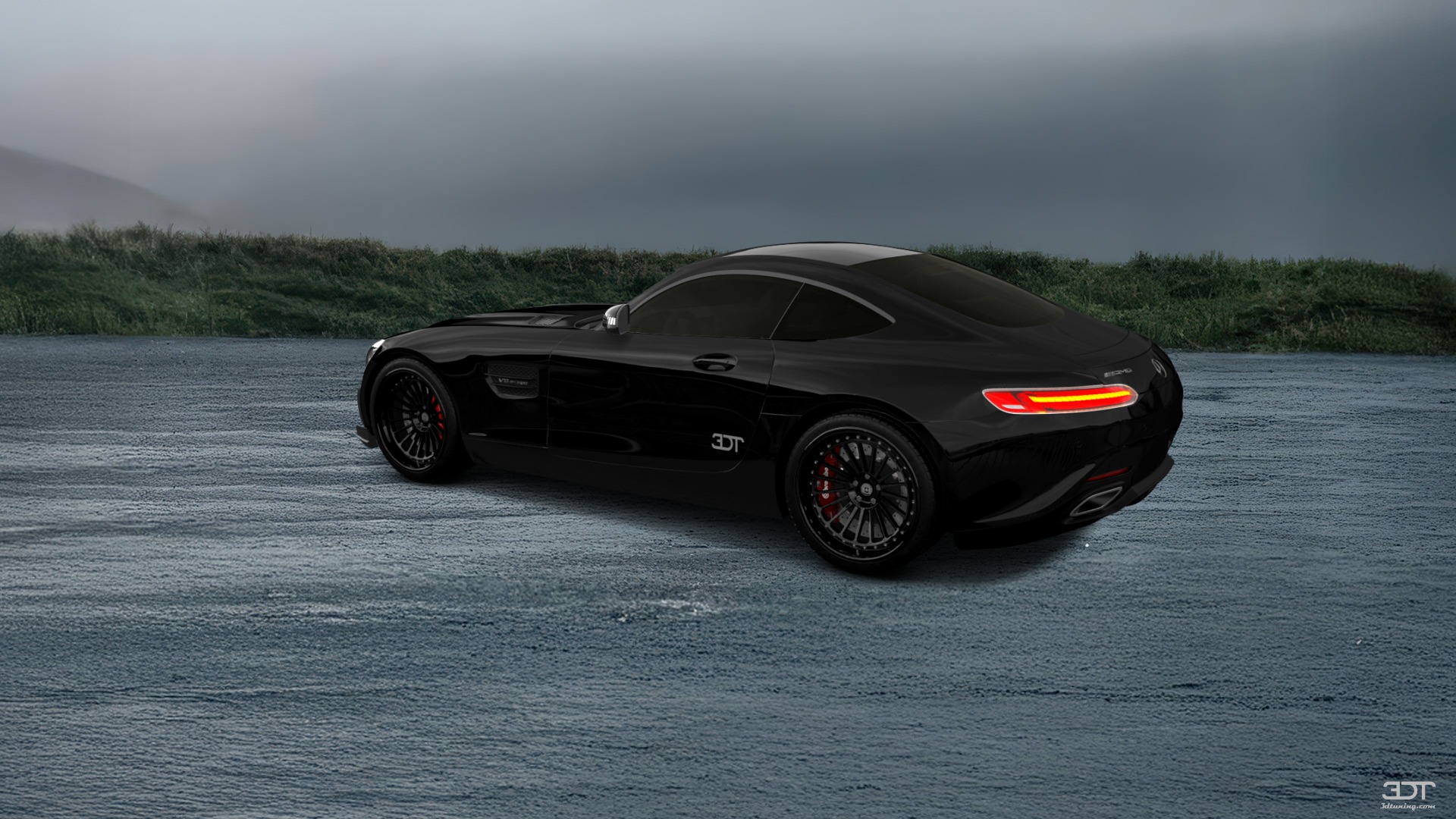 Mercedes AMG GT 2 door fastback coupe 2015 tuning